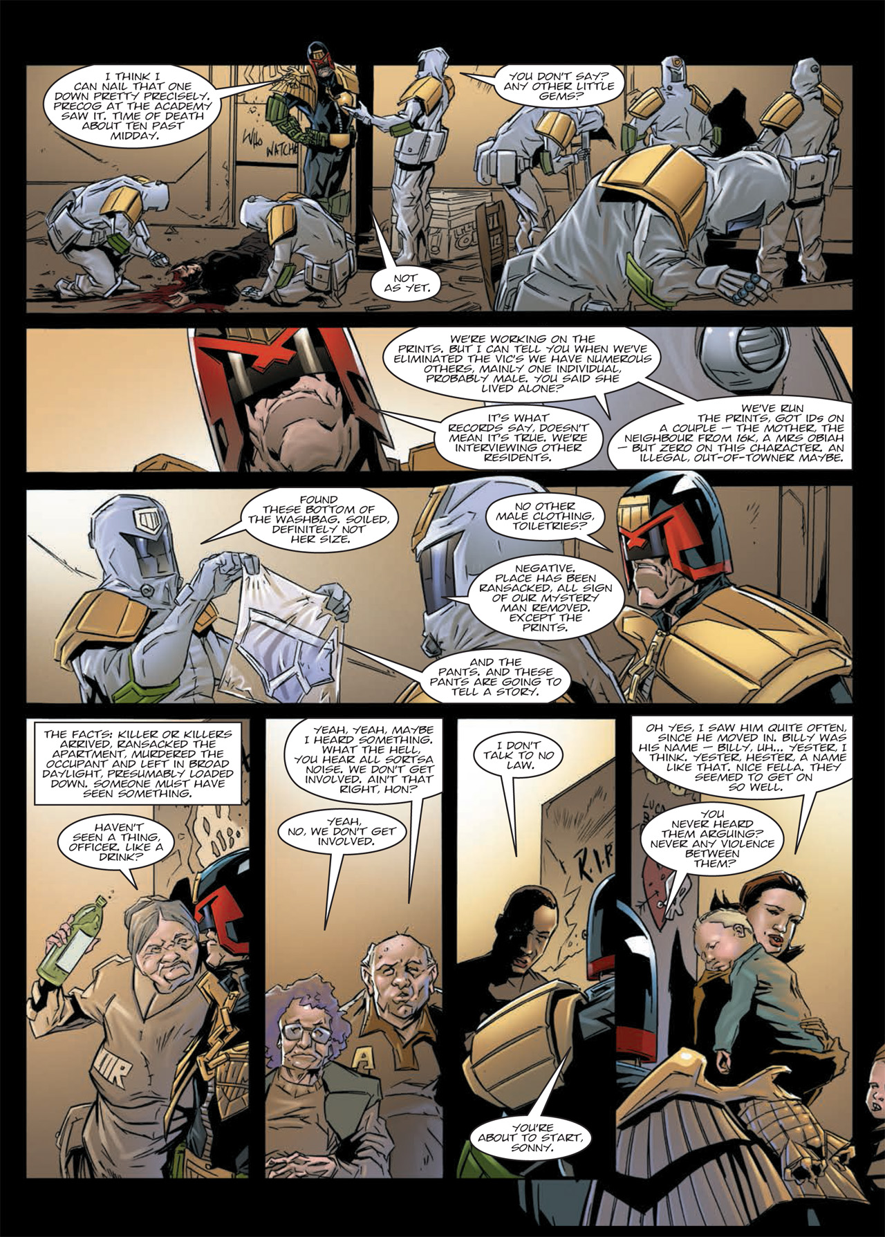 Read online Judge Dredd: Day of Chaos - The Fourth Faction comic -  Issue # TPB (Part 2) - 11