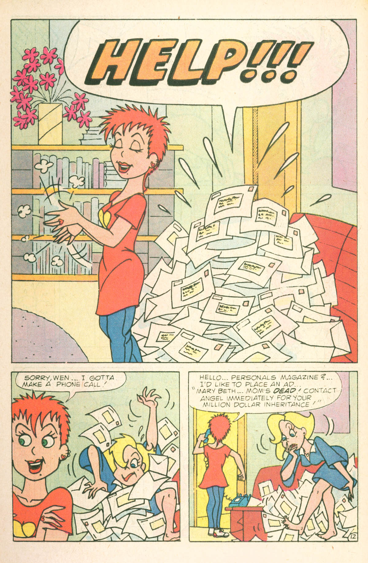 Read online Angel Love comic -  Issue #6 - 13