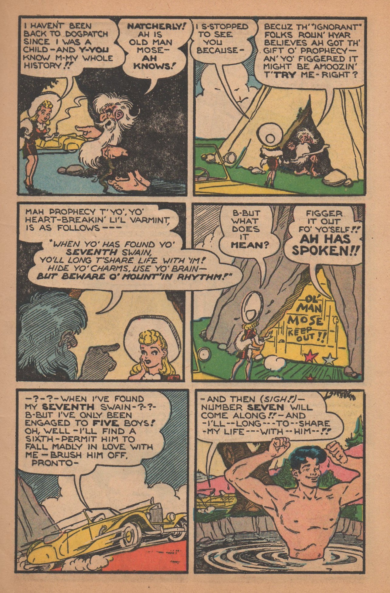 Read online Li'l Abner Comics comic -  Issue #67 - 13
