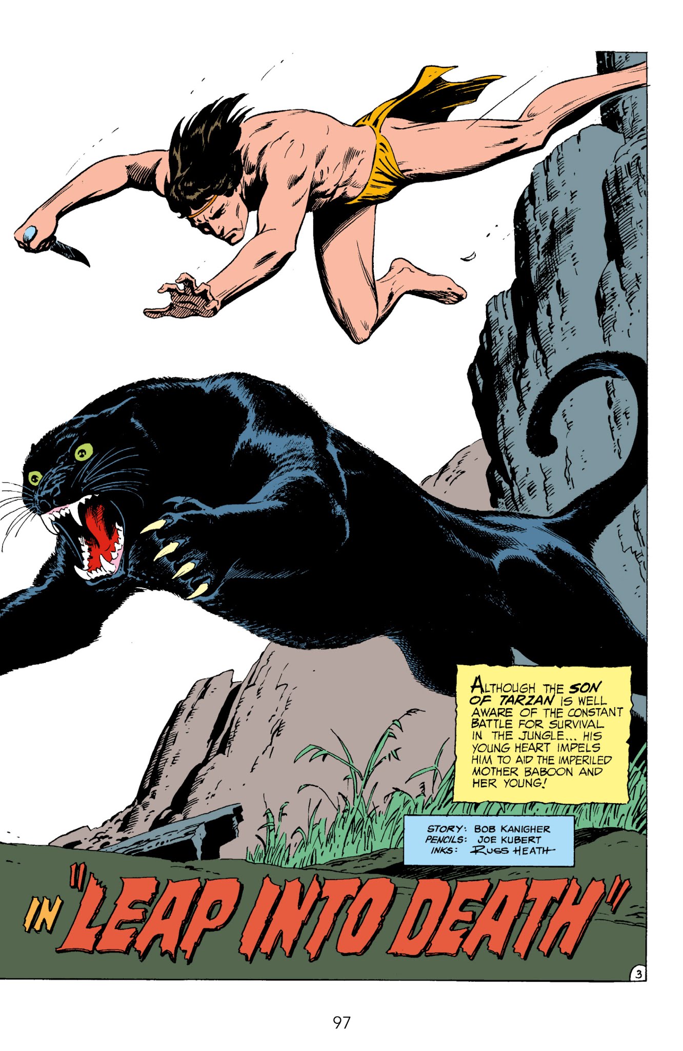Read online Edgar Rice Burroughs' Tarzan The Joe Kubert Years comic -  Issue # TPB 3 (Part 1) - 97
