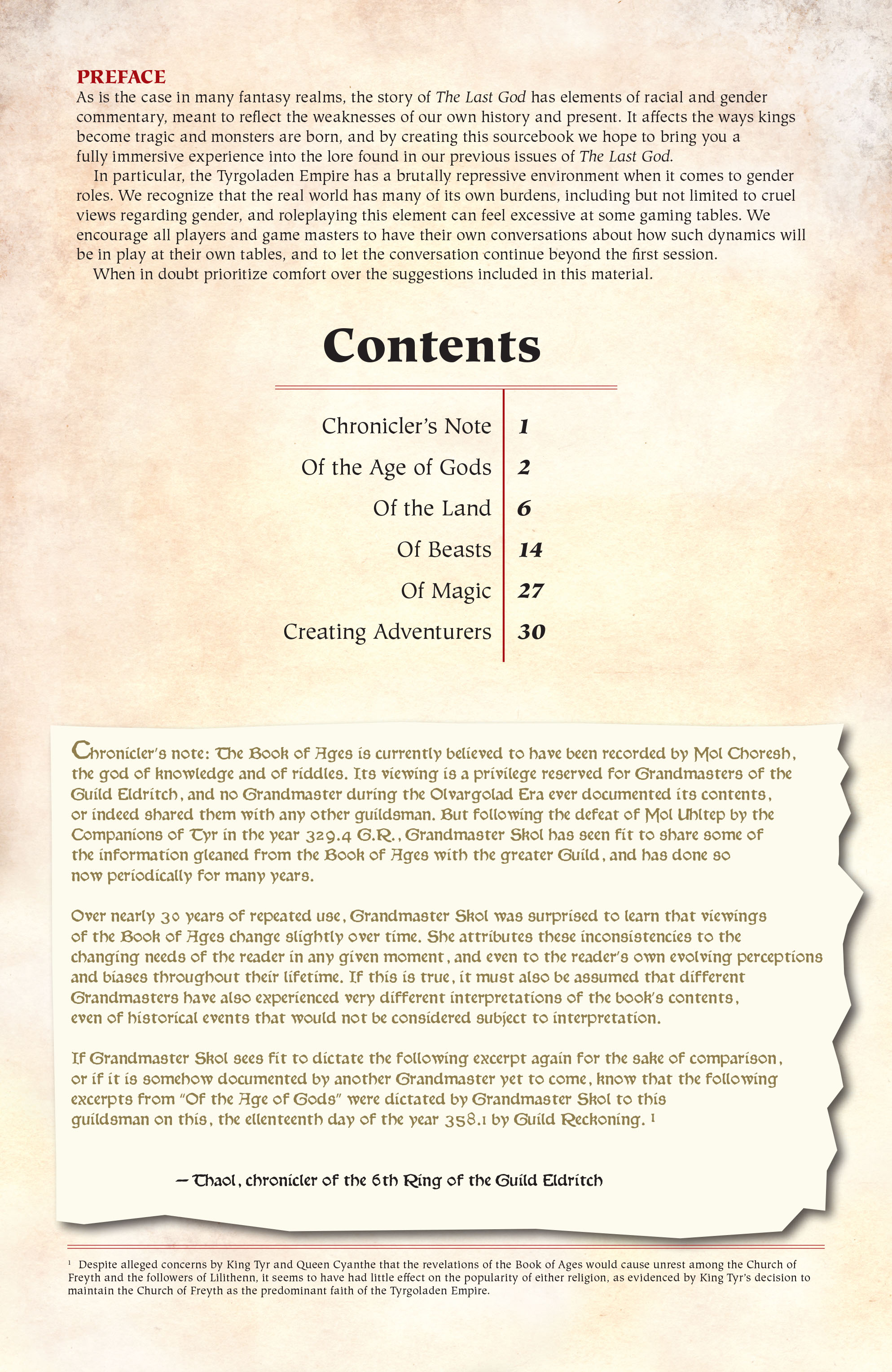 Read online The Last God: Tales From the Book of Ages comic -  Issue # Full - 3