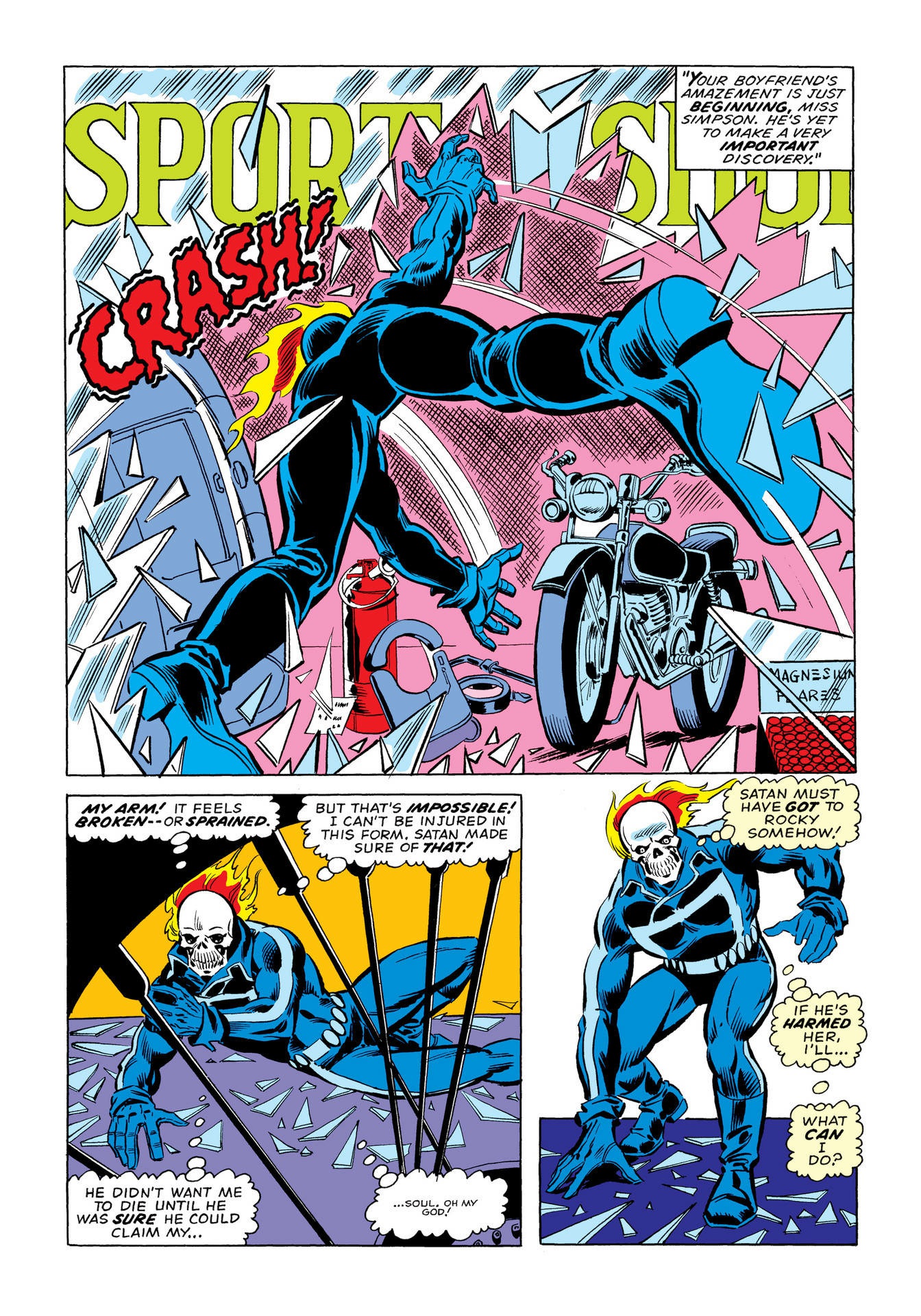 Read online Marvel Masterworks: Ghost Rider comic -  Issue # TPB 2 (Part 1) - 74