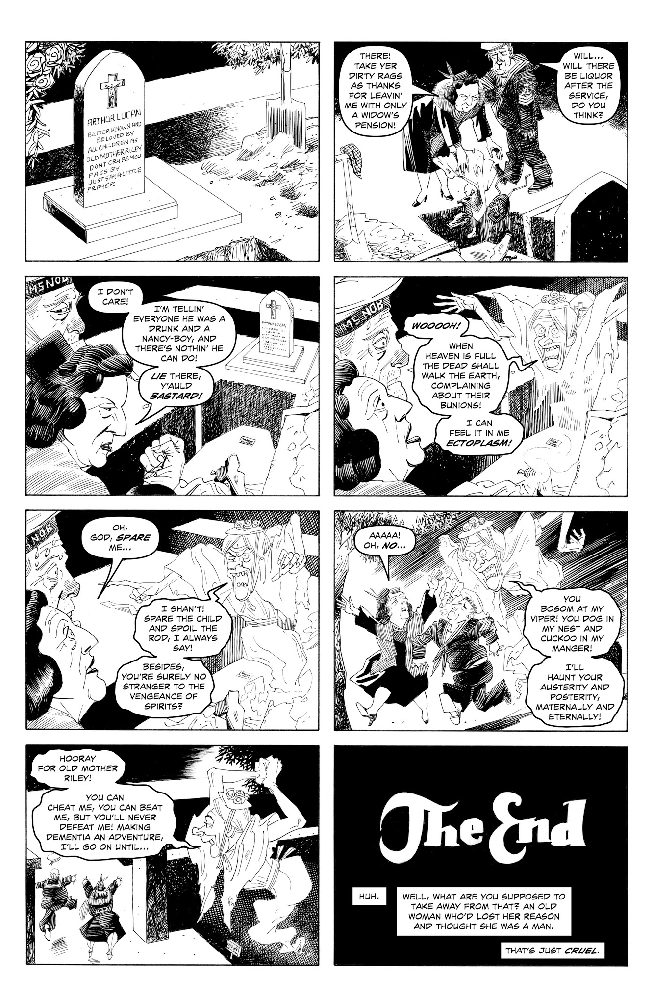 Read online Alan Moore's Cinema Purgatorio comic -  Issue #13 - 11