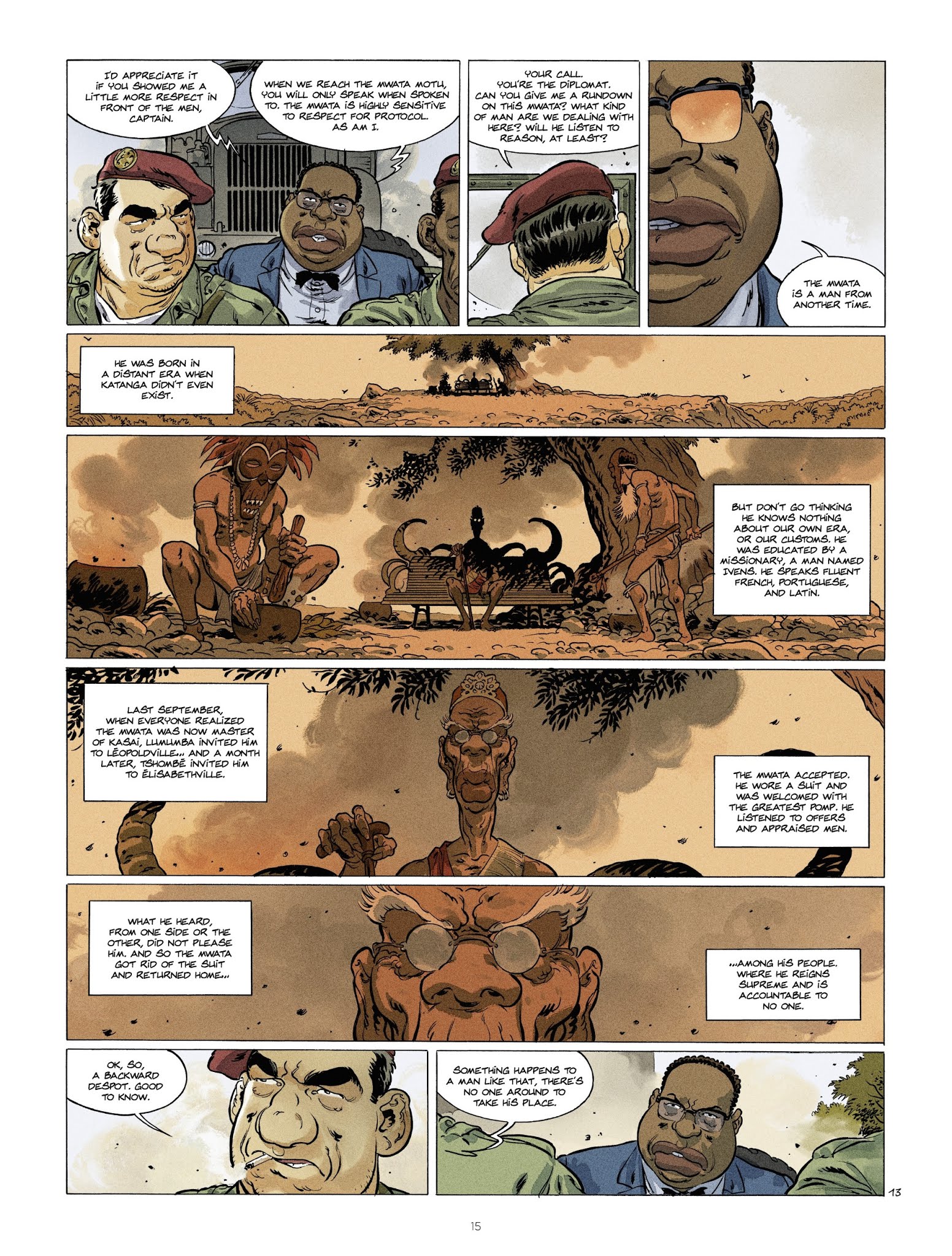 Read online Katanga comic -  Issue #2 - 17