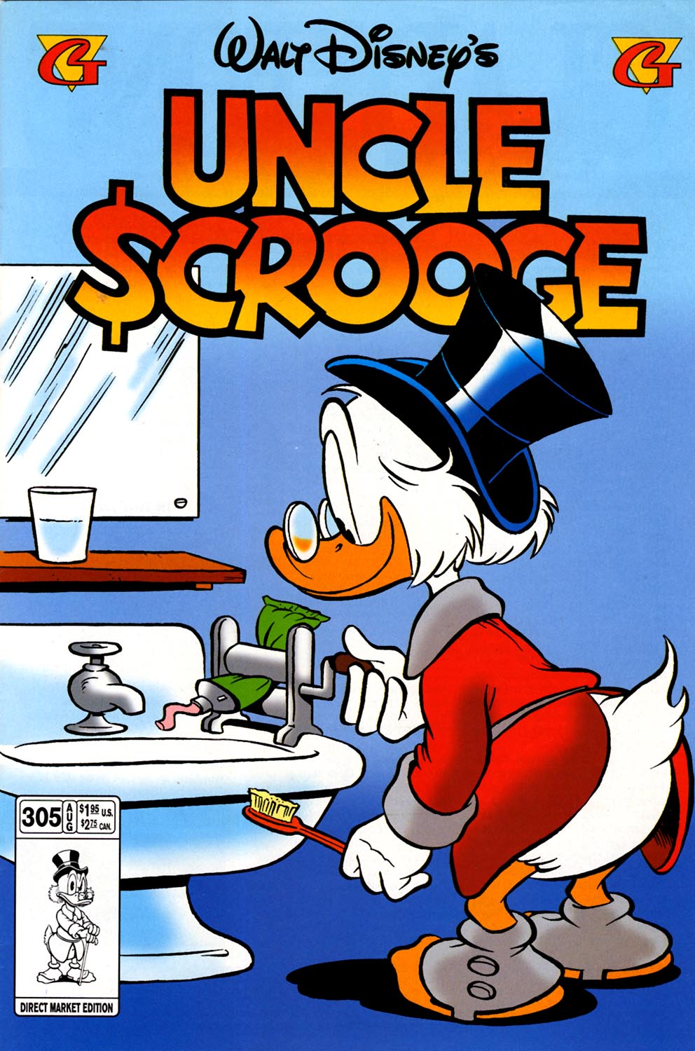 Read online Uncle Scrooge (1953) comic -  Issue #305 - 1