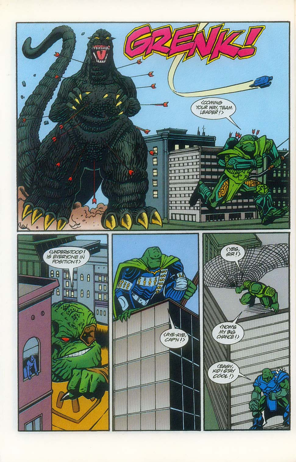Read online Godzilla (1995) comic -  Issue #7 - 13