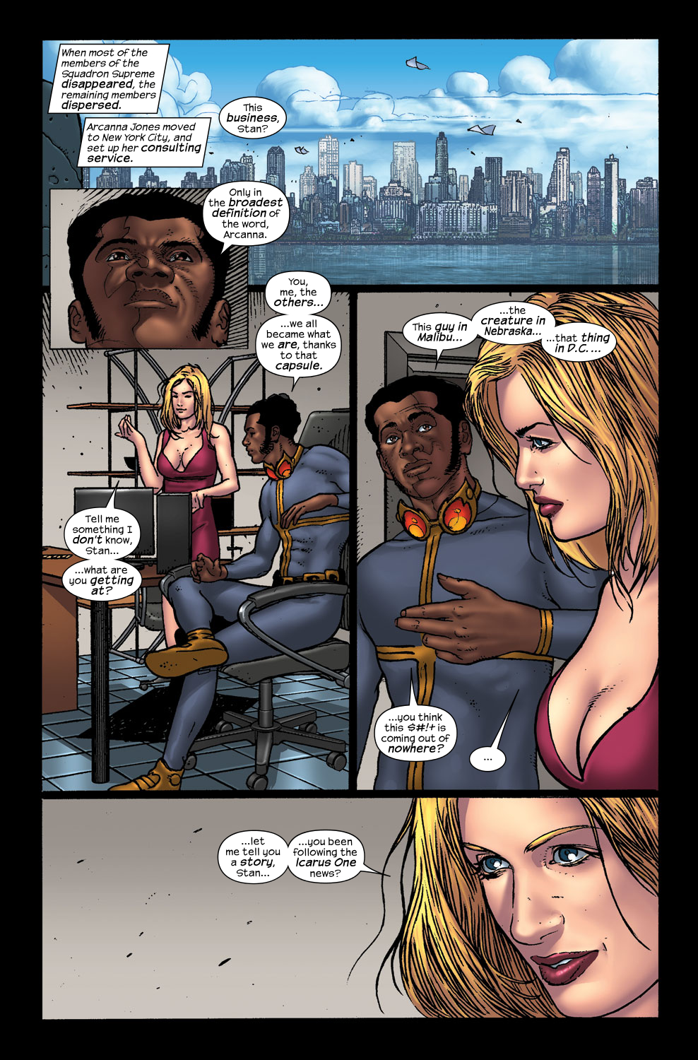 Read online Squadron Supreme (2008) comic -  Issue #3 - 21