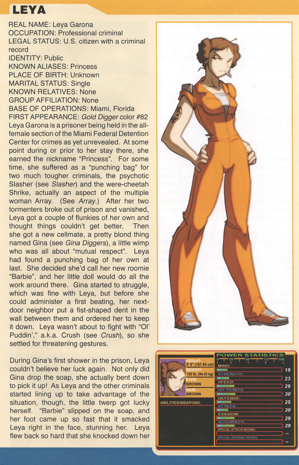 Read online Gold Digger Sourcebook: The Official Handbook of the GD Universe comic -  Issue #17 - 27