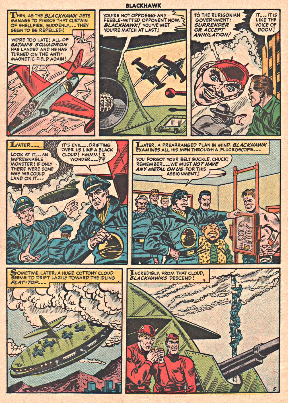 Read online Blackhawk (1957) comic -  Issue #81 - 30