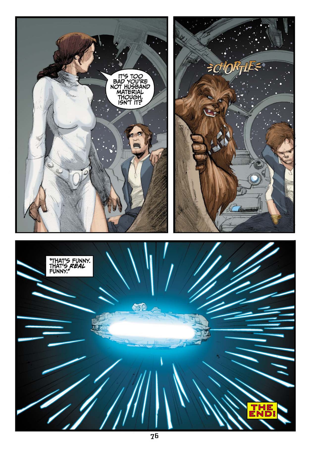 Read online Star Wars Adventures comic -  Issue # Issue Princess Leia and the Royal Ransom - 77