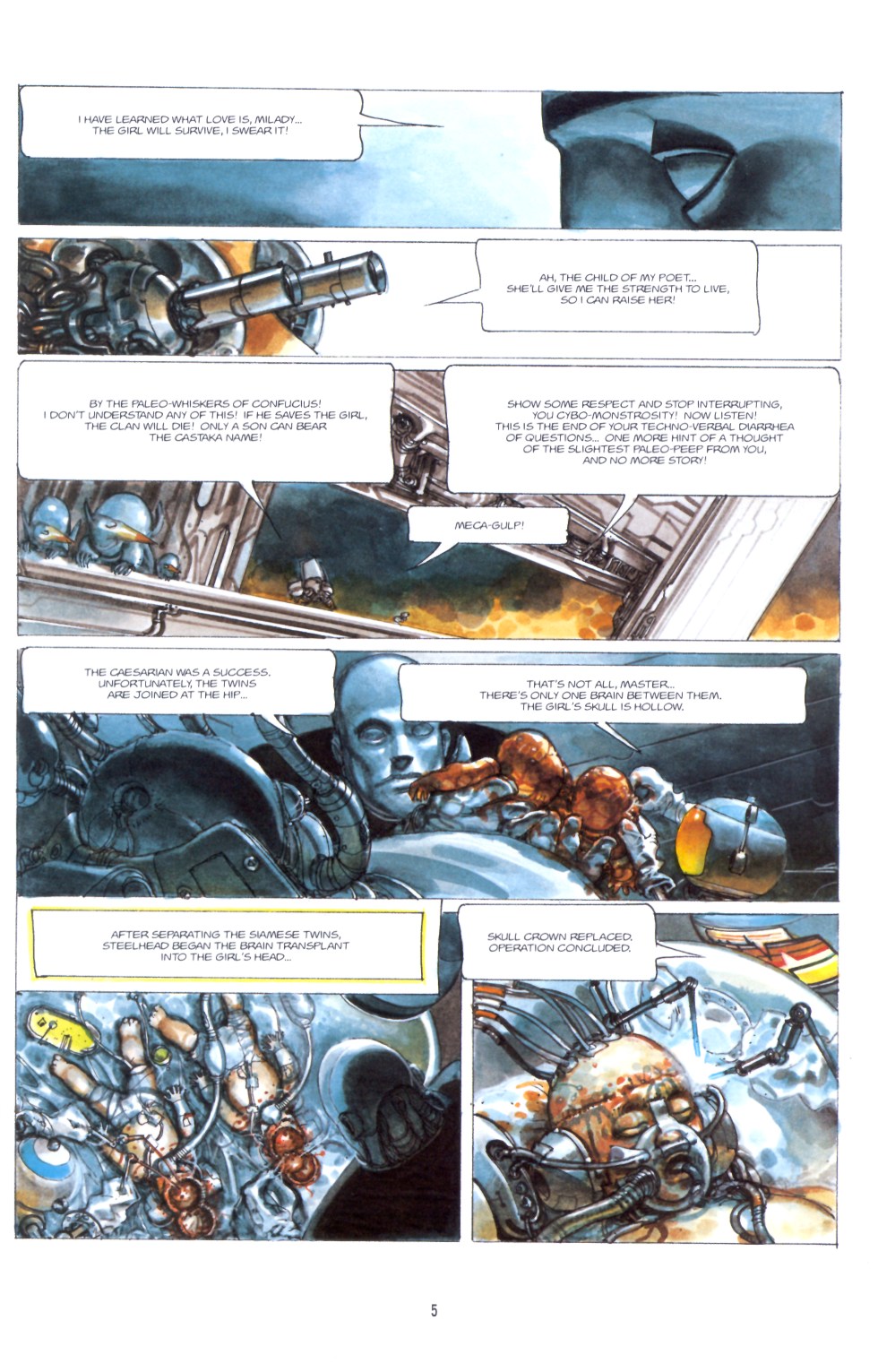 Read online The Metabarons comic -  Issue #15 - Aghora, The Father Mother - 7