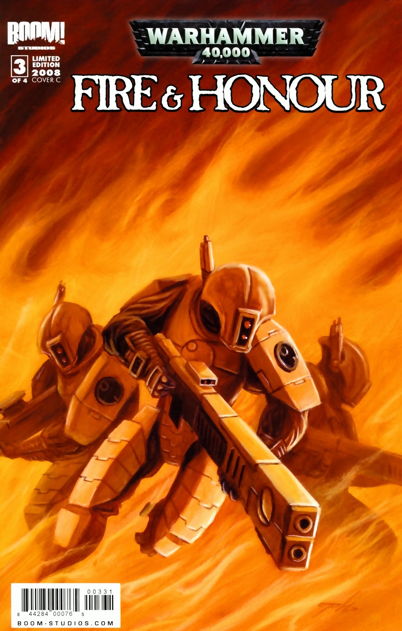 Read online Warhammer 40,000: Fire & Honour comic -  Issue #3 - 1