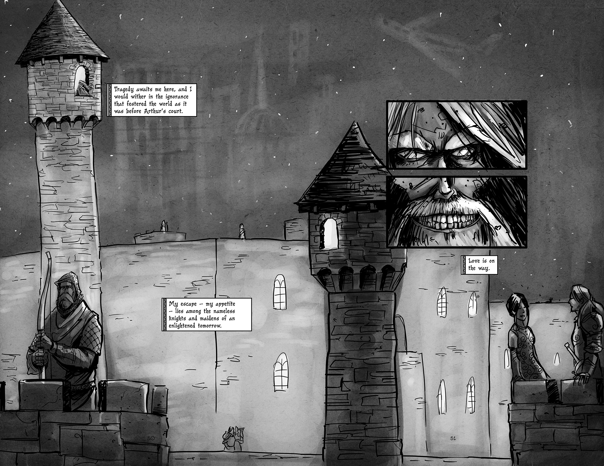 Read online Knights of the Living Dead comic -  Issue #2 - 33