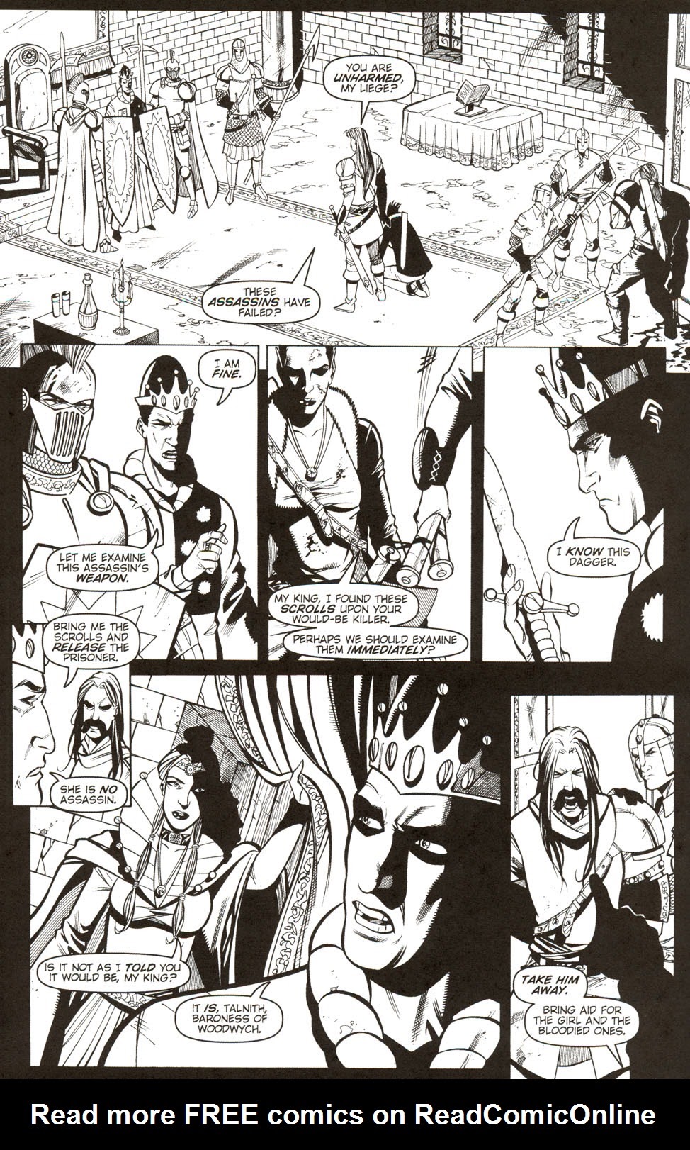 Read online Dungeons & Dragons: Black & White comic -  Issue #6 - 20
