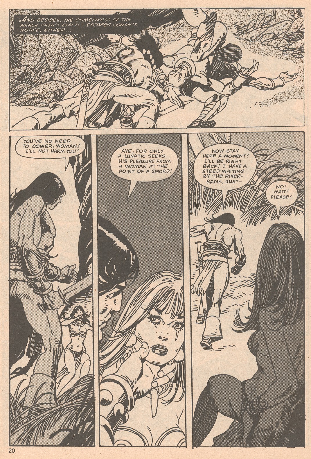 Read online The Savage Sword Of Conan comic -  Issue #65 - 20