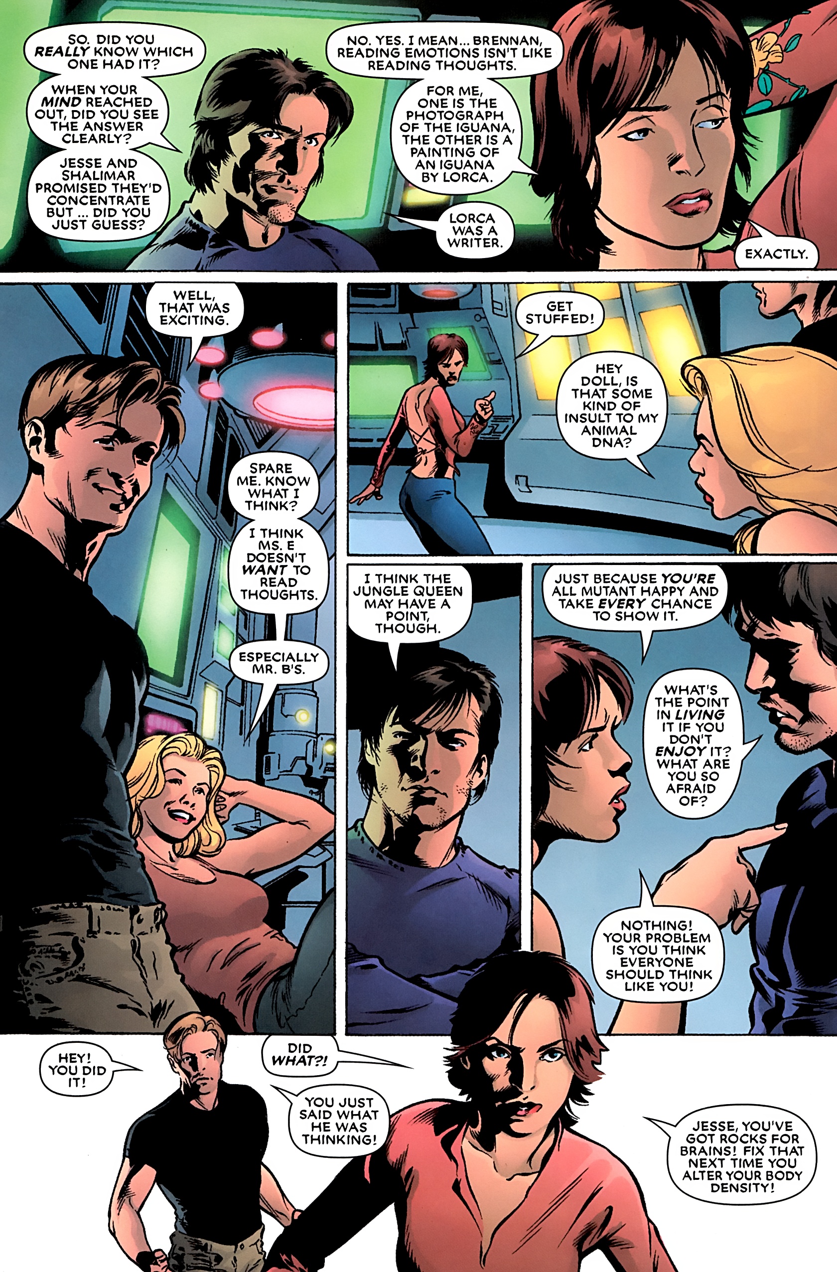 Read online Mutant X: Dangerous Decisions comic -  Issue # Full - 5