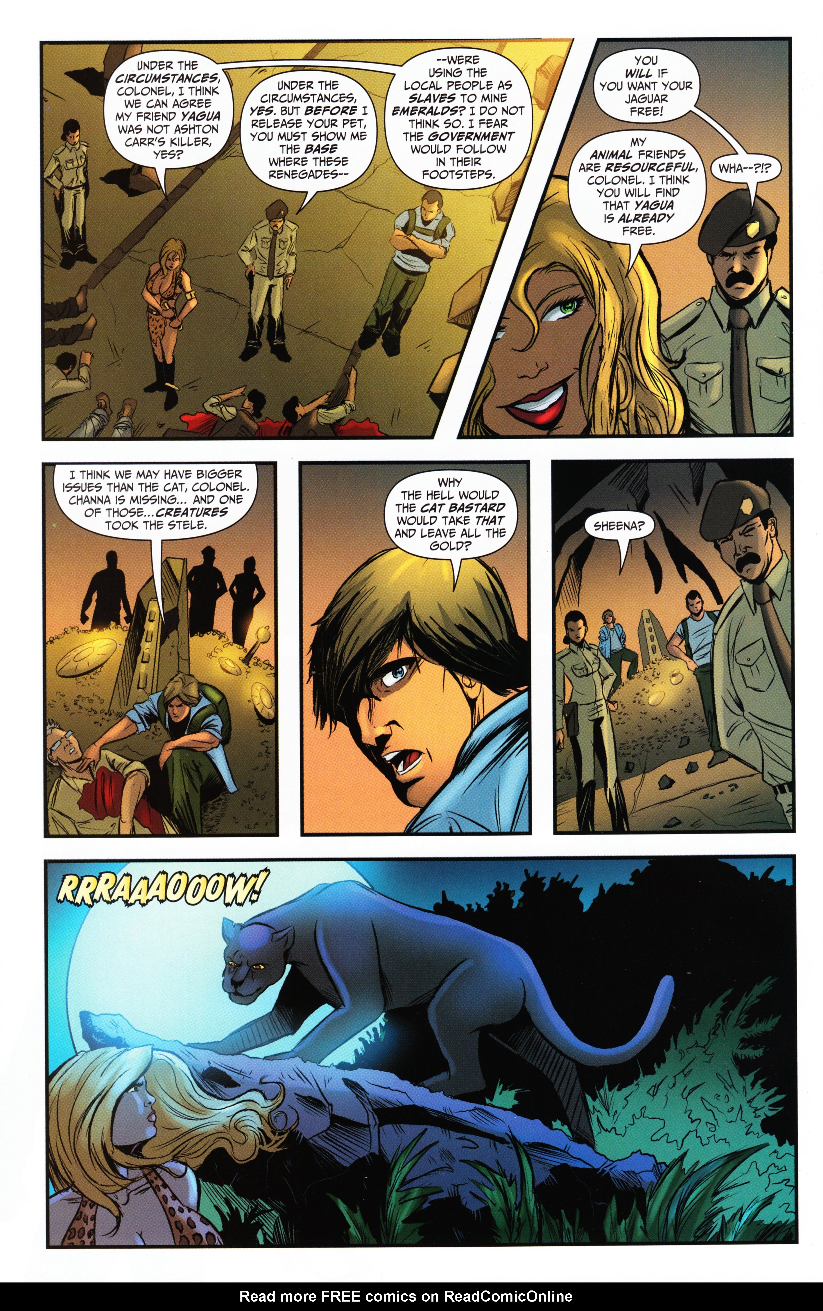 Read online Sheena, Queen of the Jungle (2014) comic -  Issue #3 - 22