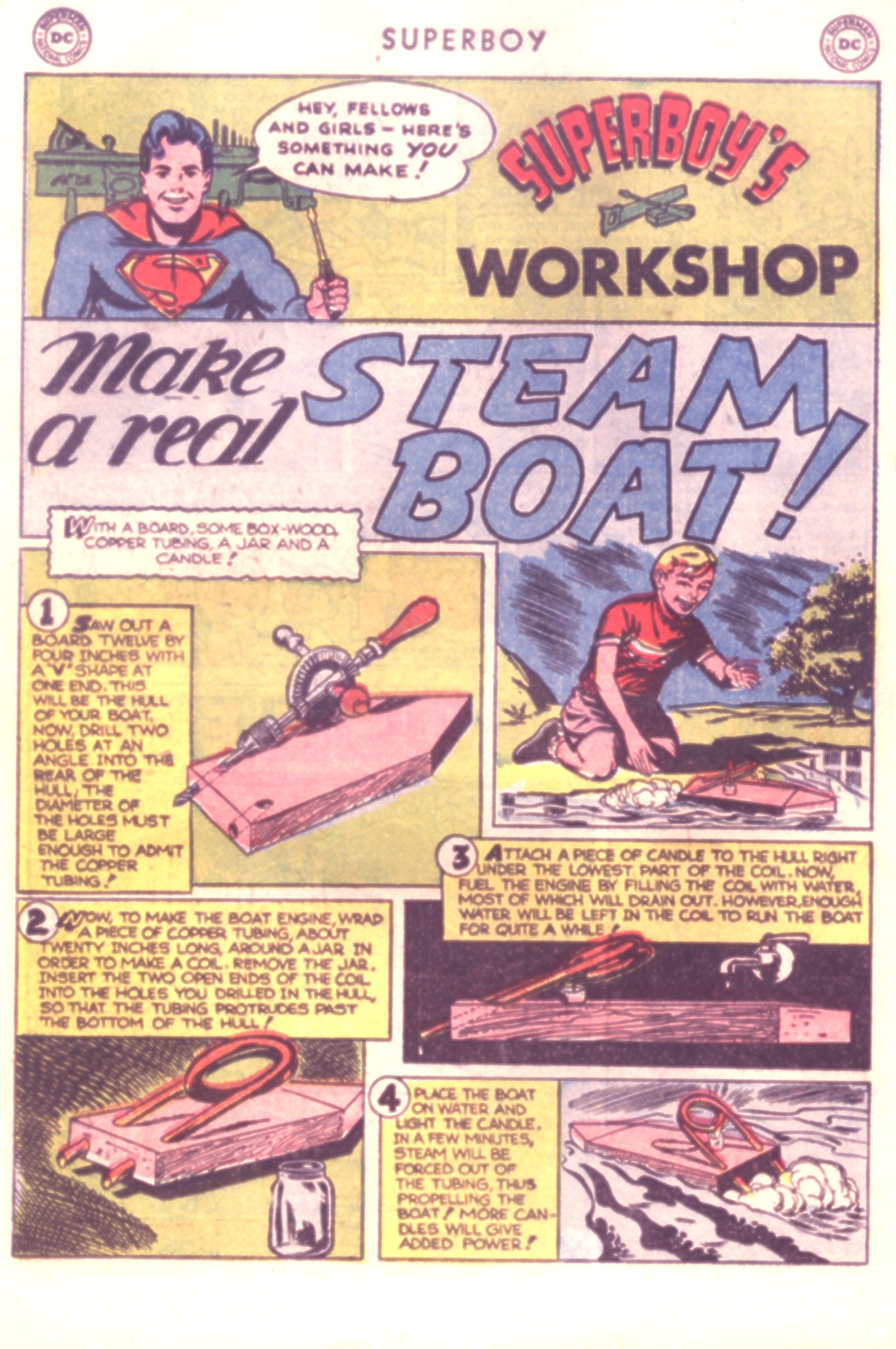 Read online Superboy (1949) comic -  Issue #38 - 14