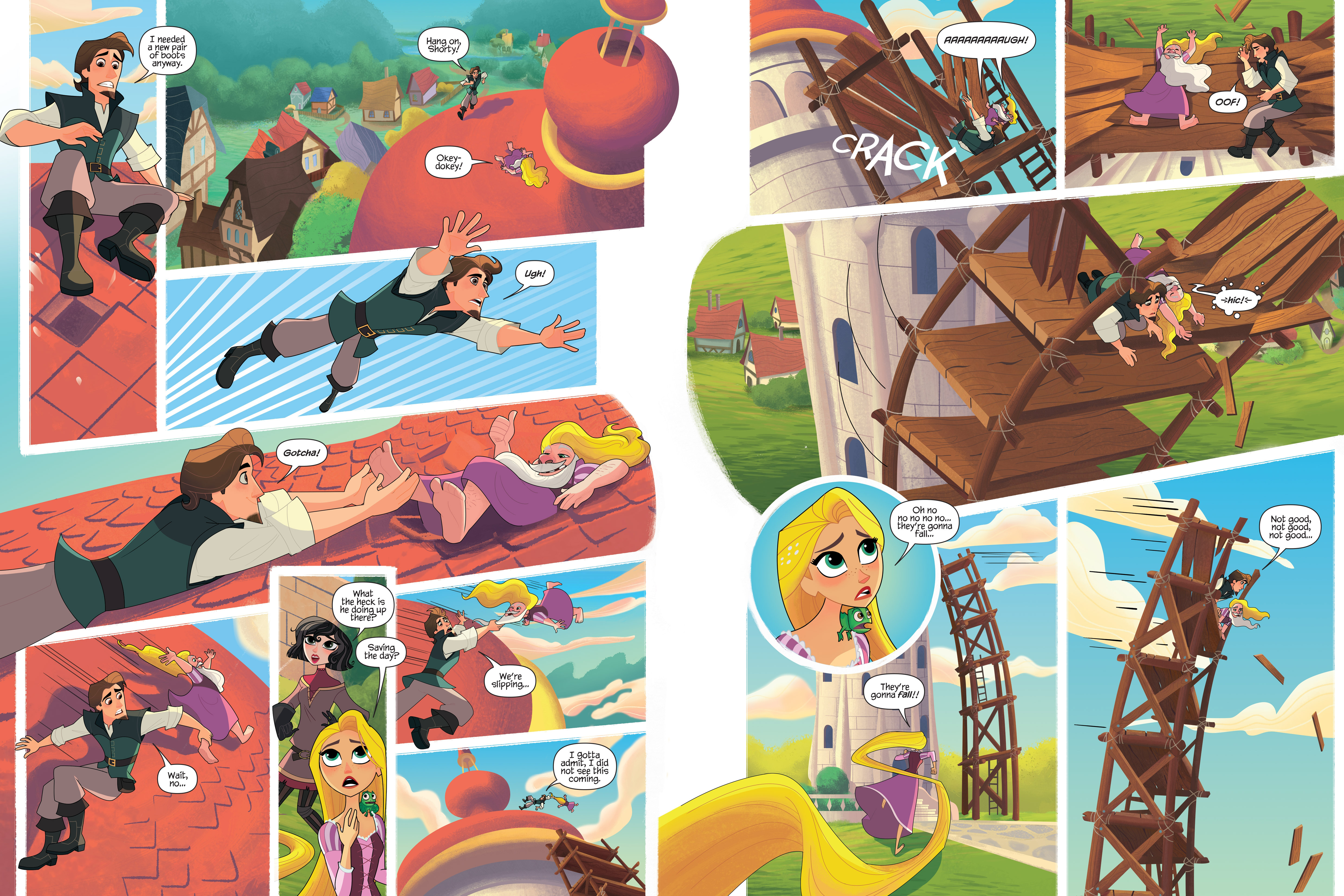 Read online Tangled: The Series-Adventure Is Calling comic -  Issue # Full - 55