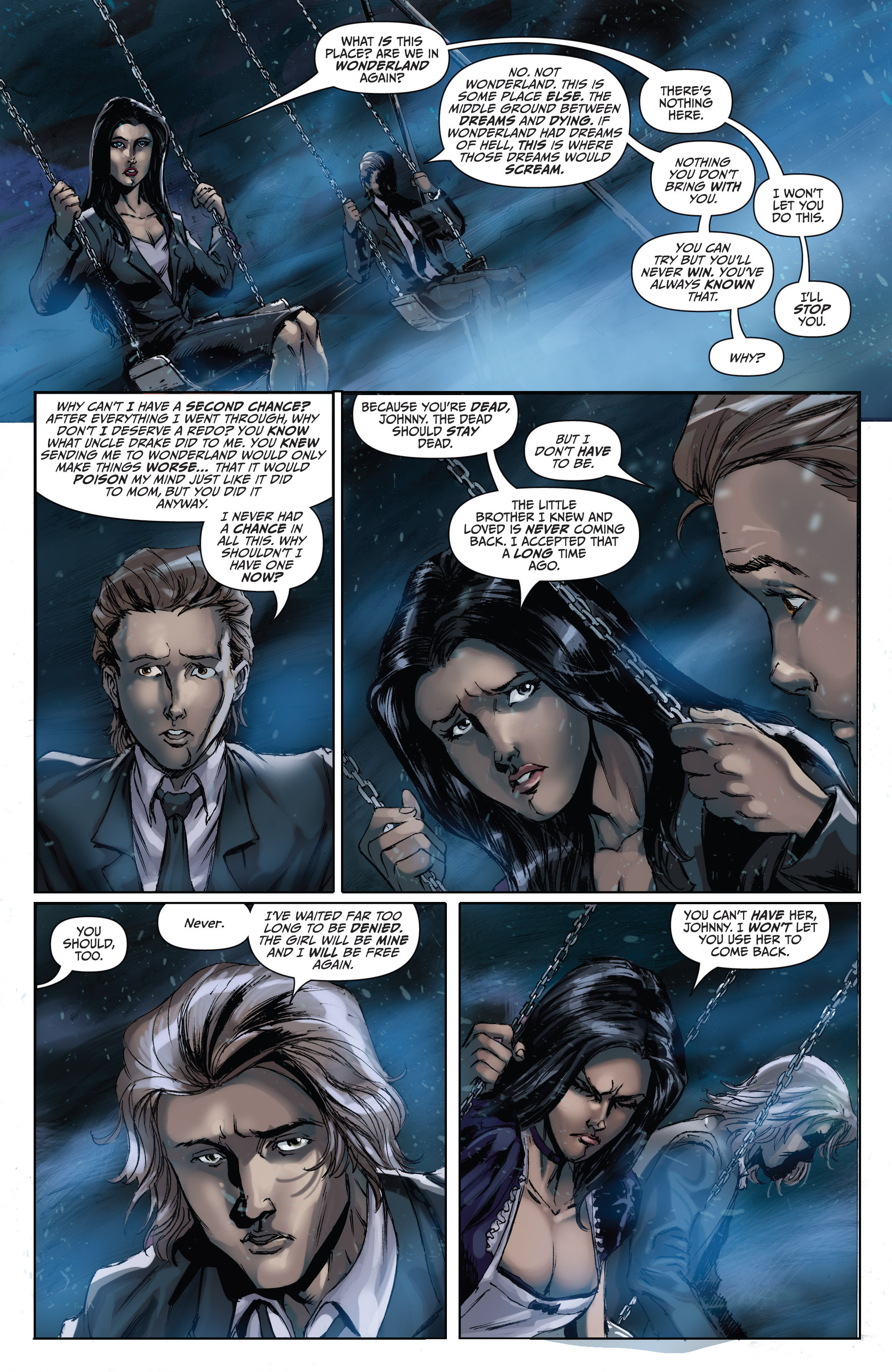 Read online Grimm Fairy Tales presents Wonderland comic -  Issue #4 - 12
