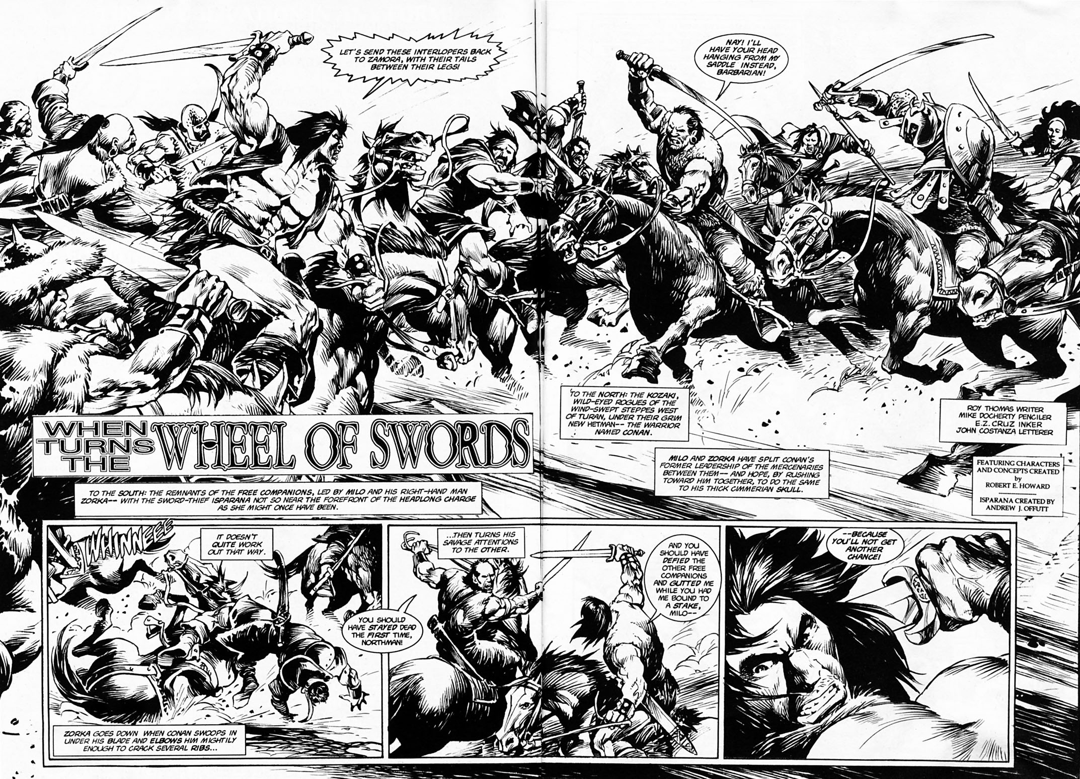 Read online The Savage Sword Of Conan comic -  Issue #218 - 3