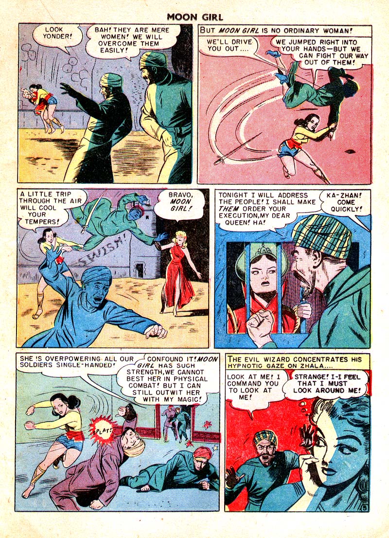 Read online Moon Girl (1947) comic -  Issue #3 - 31