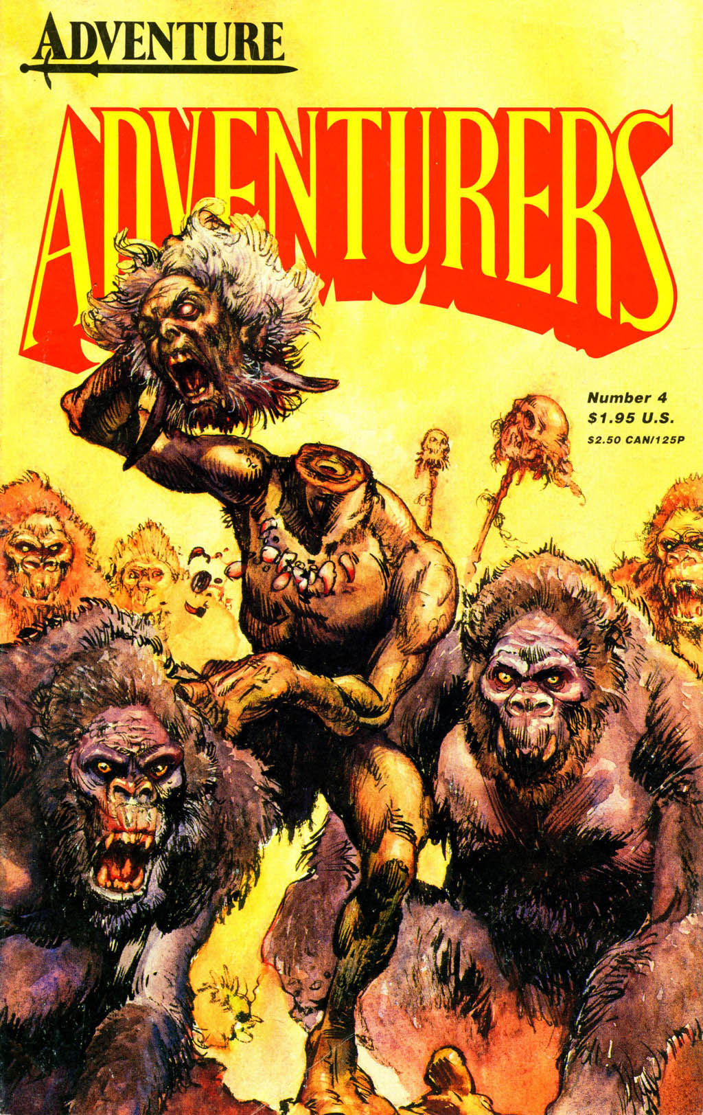 Read online Adventurers (1988) comic -  Issue #4 - 1