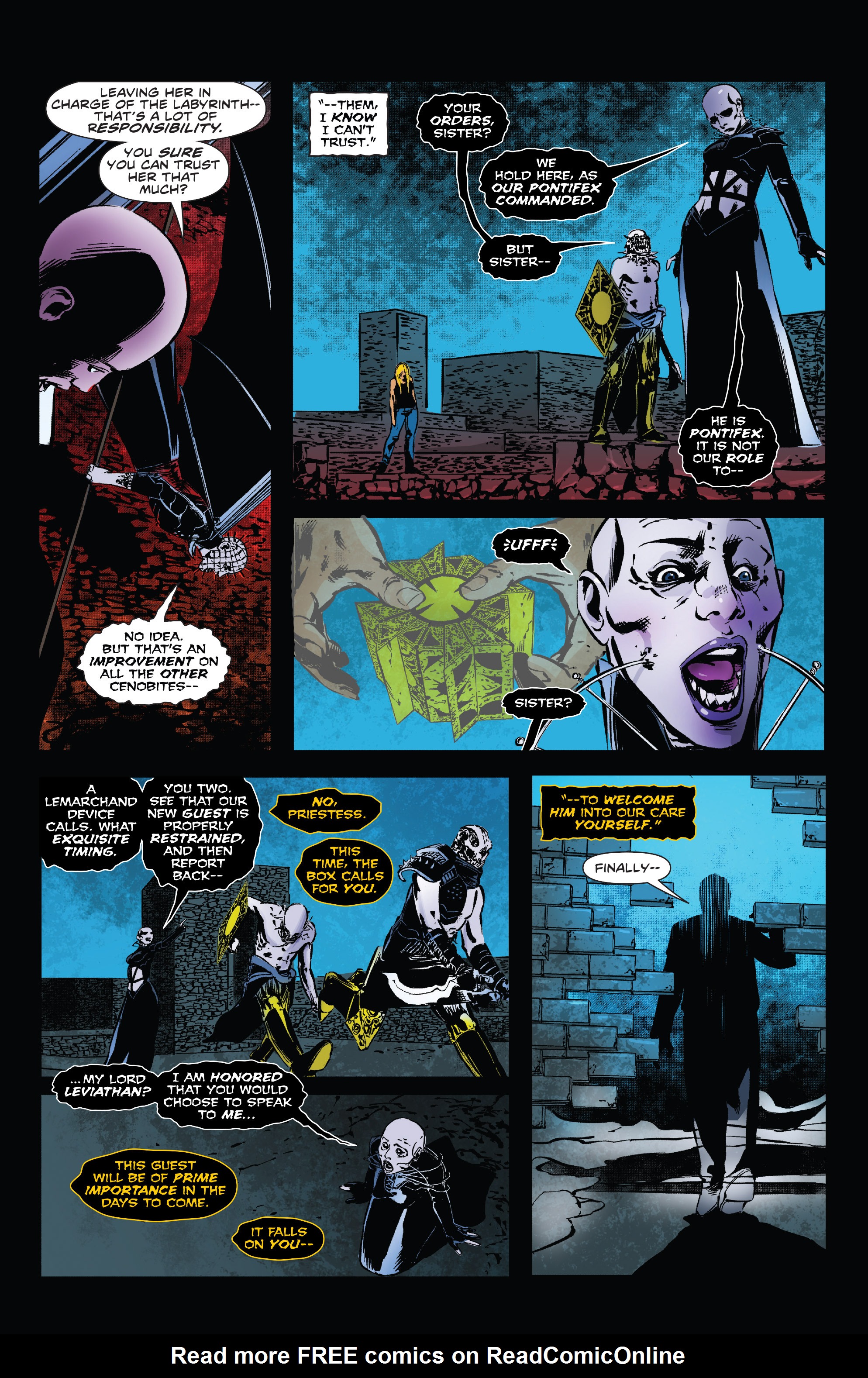 Read online Clive Barker's Hellraiser: The Dark Watch comic -  Issue # TPB 3 - 65