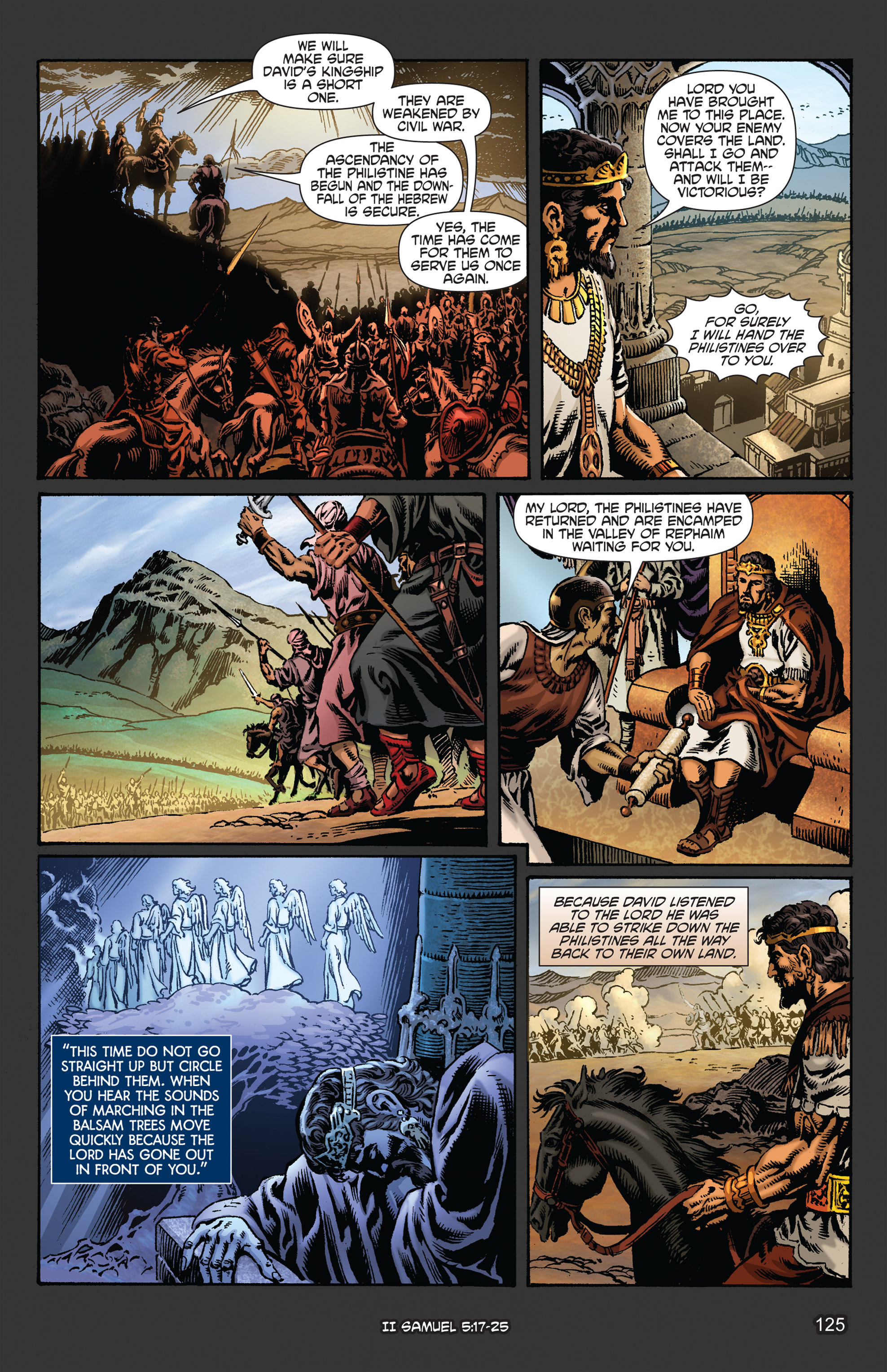 Read online The Kingstone Bible comic -  Issue #5 - 129