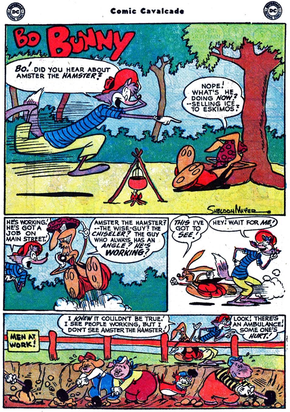 Read online Comic Cavalcade comic -  Issue #51 - 23