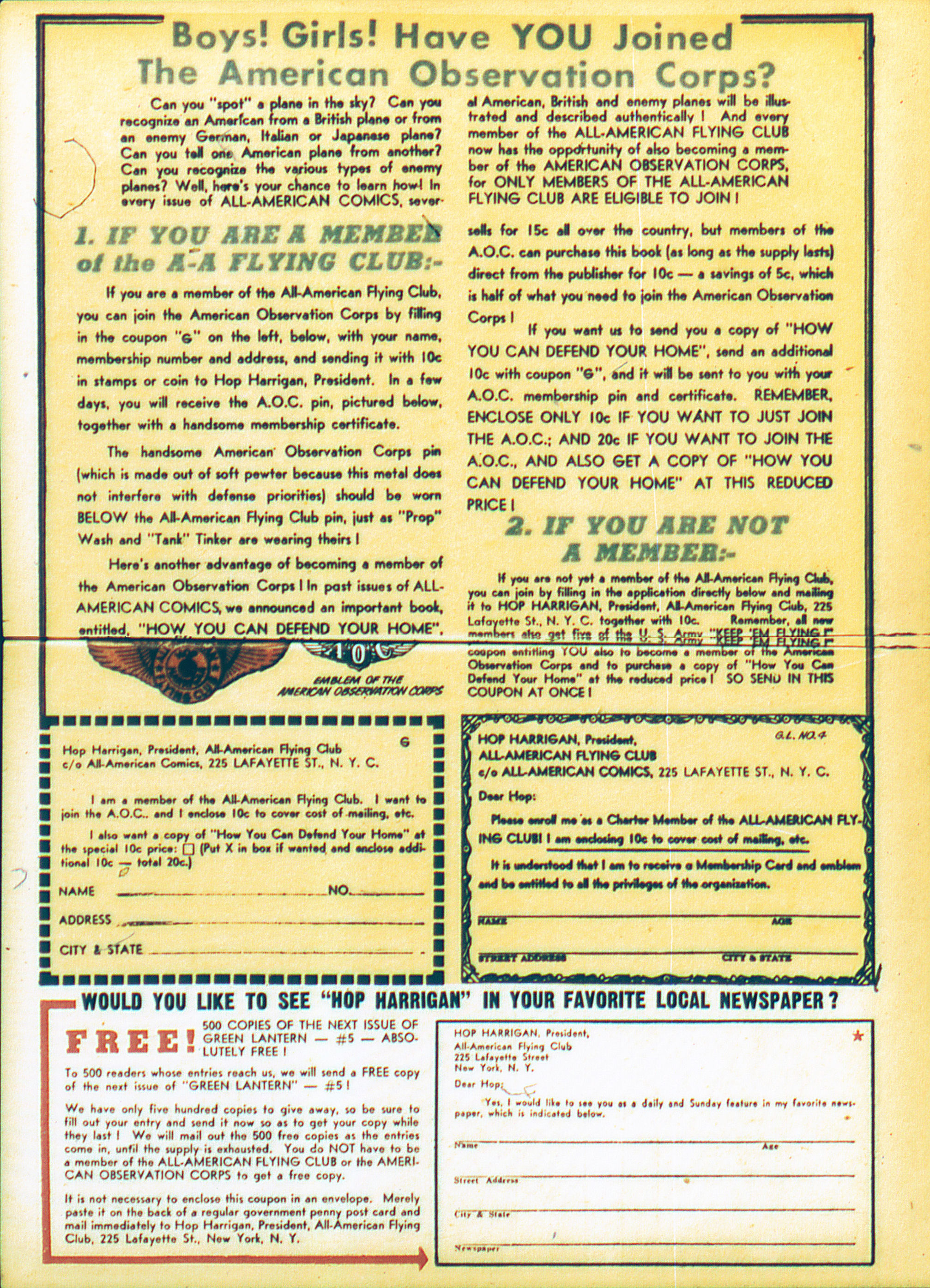 Read online Green Lantern (1941) comic -  Issue #4 - 35