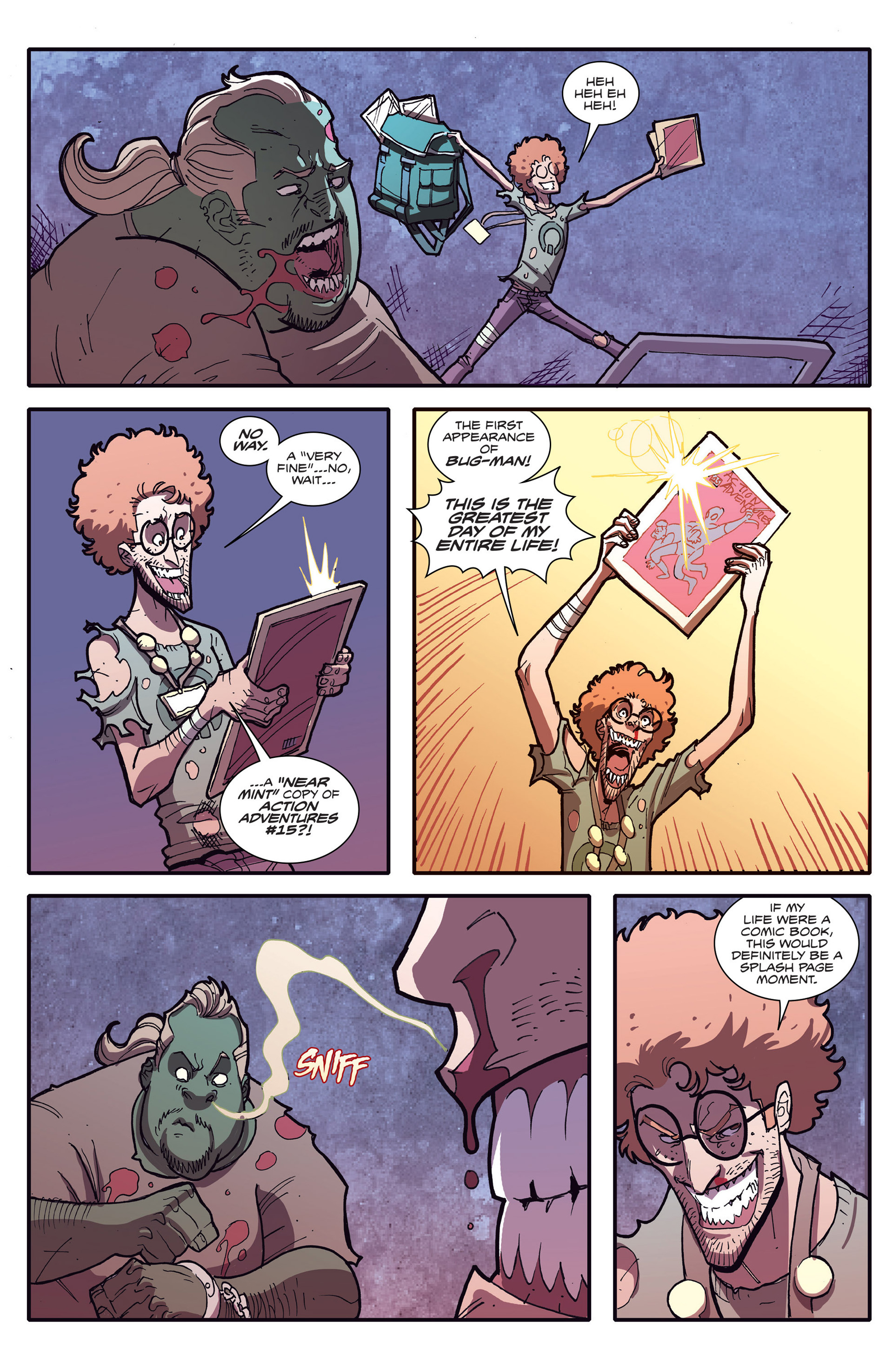 Read online Fanboys vs. Zombies comic -  Issue #18 - 20