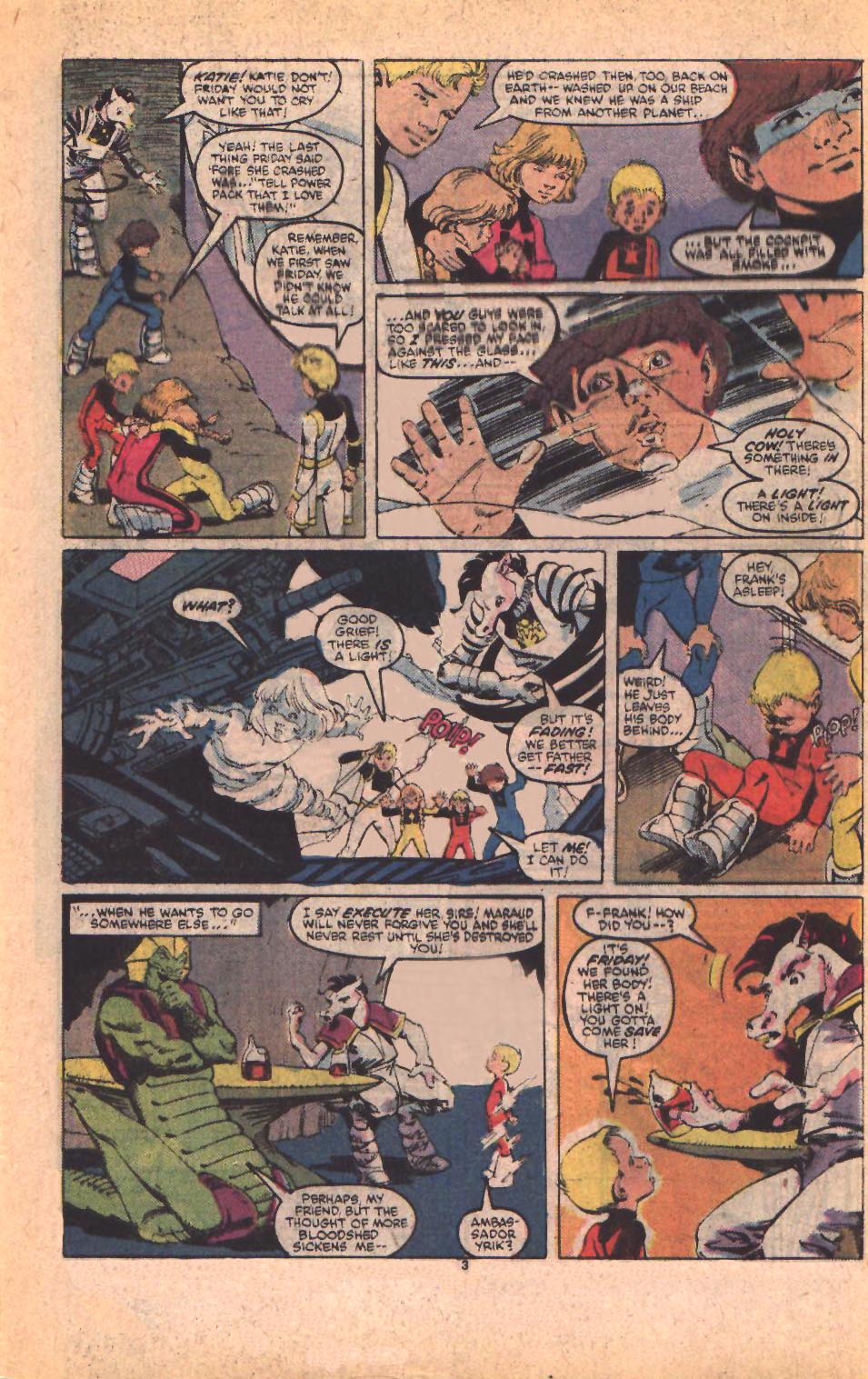 Read online Power Pack (1984) comic -  Issue #26 - 4