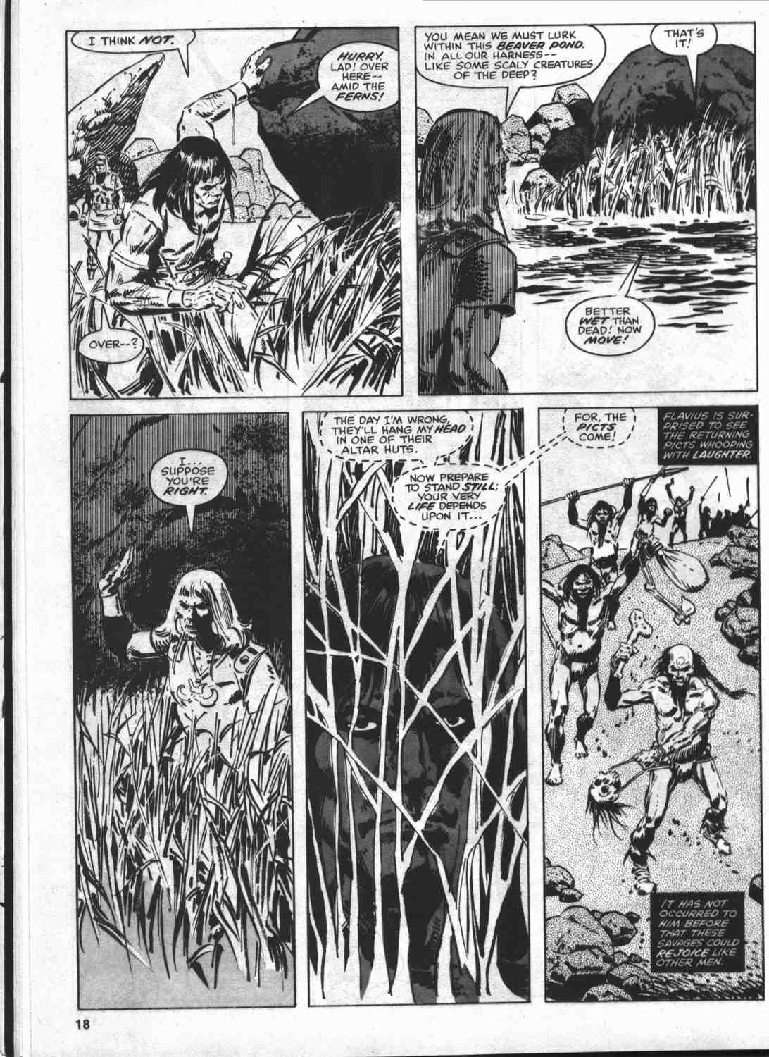 Read online The Savage Sword Of Conan comic -  Issue #46 - 17