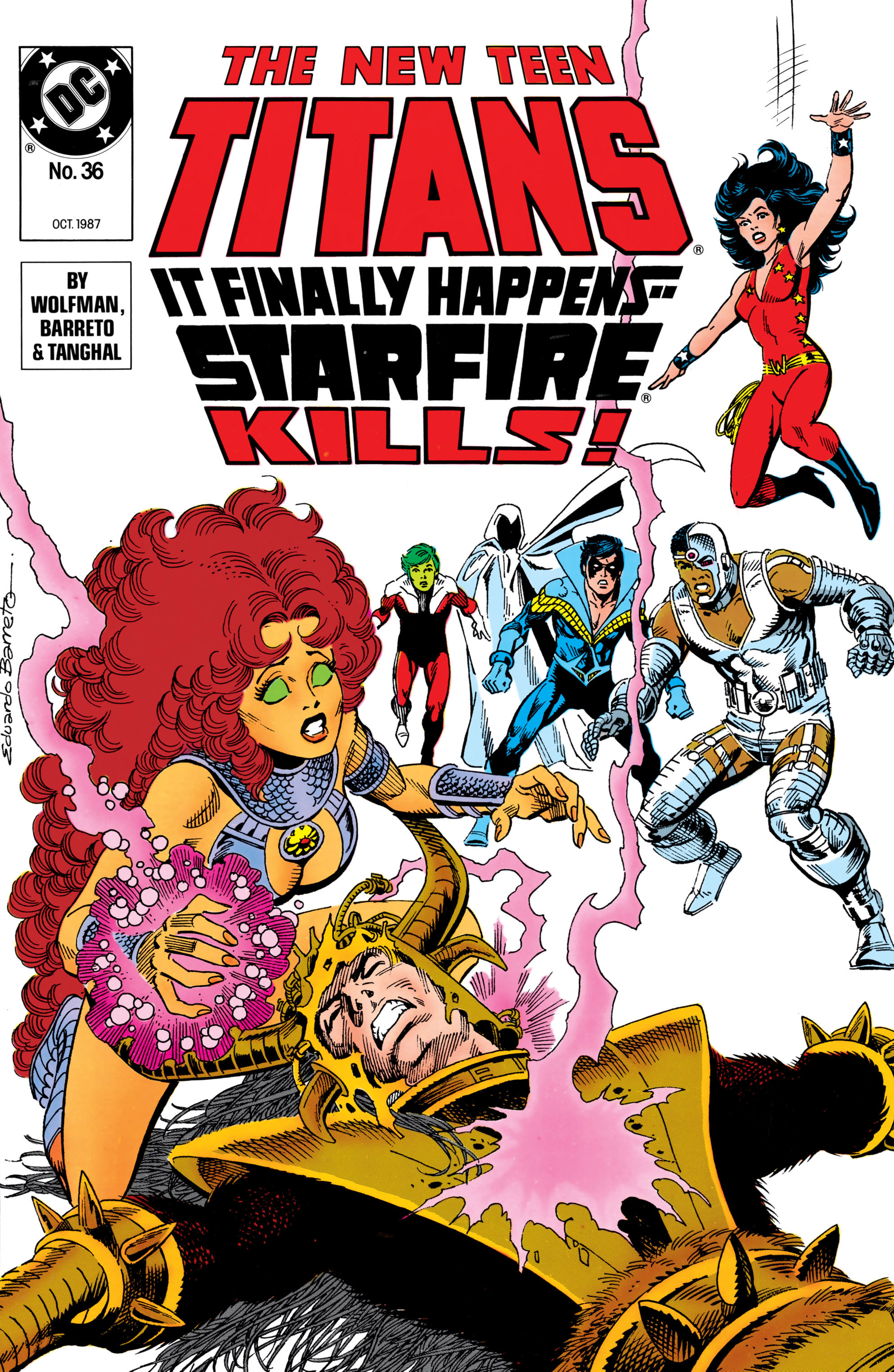 Read online The New Teen Titans (1984) comic -  Issue #36 - 1