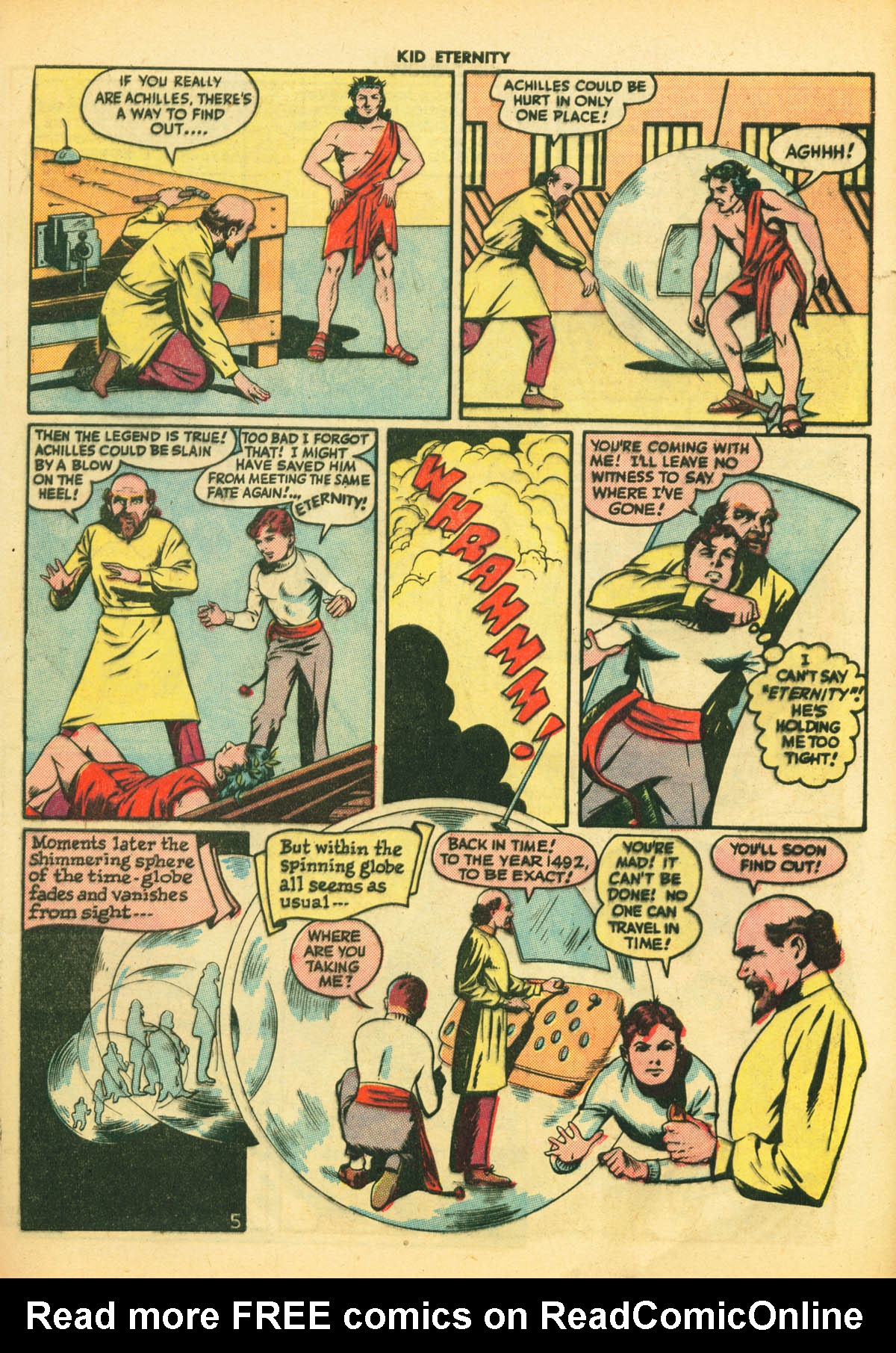 Read online Kid Eternity (1946) comic -  Issue #2 - 41