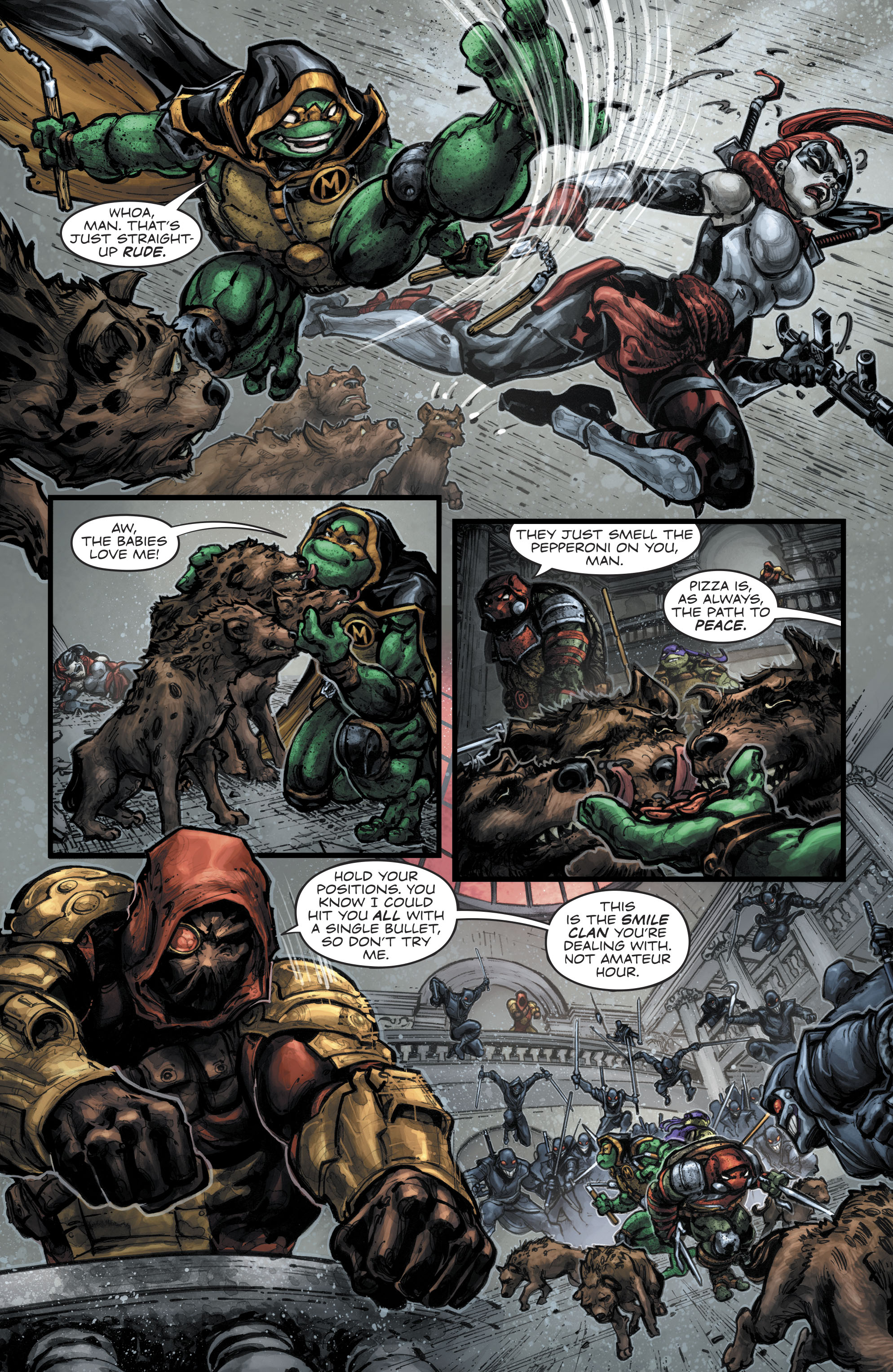 Read online Batman/Teenage Mutant Ninja Turtles III comic -  Issue #1 - 12