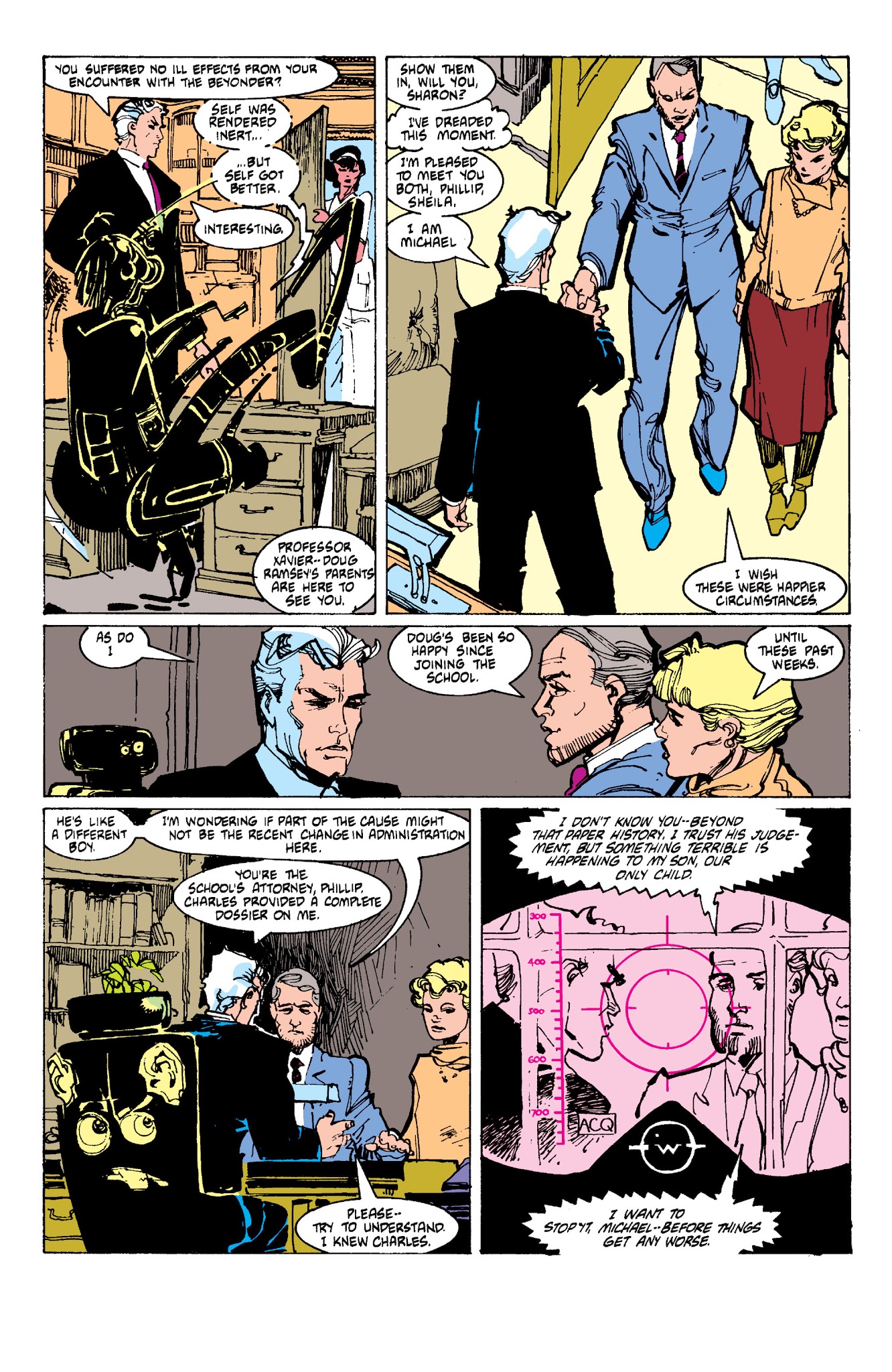 Read online New Mutants Classic comic -  Issue # TPB 5 - 209