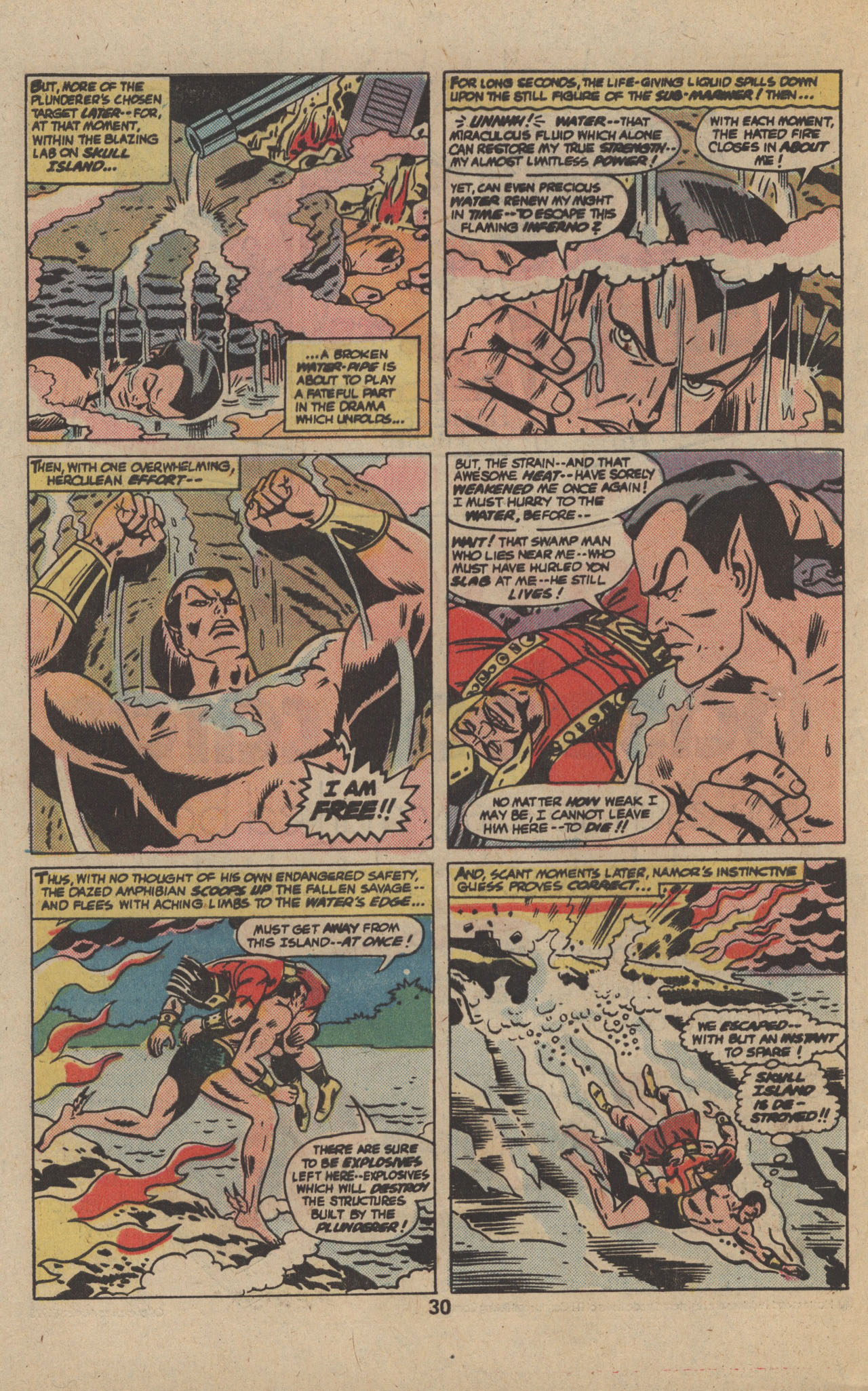 Read online Marvel Super-Heroes comic -  Issue #52 - 32
