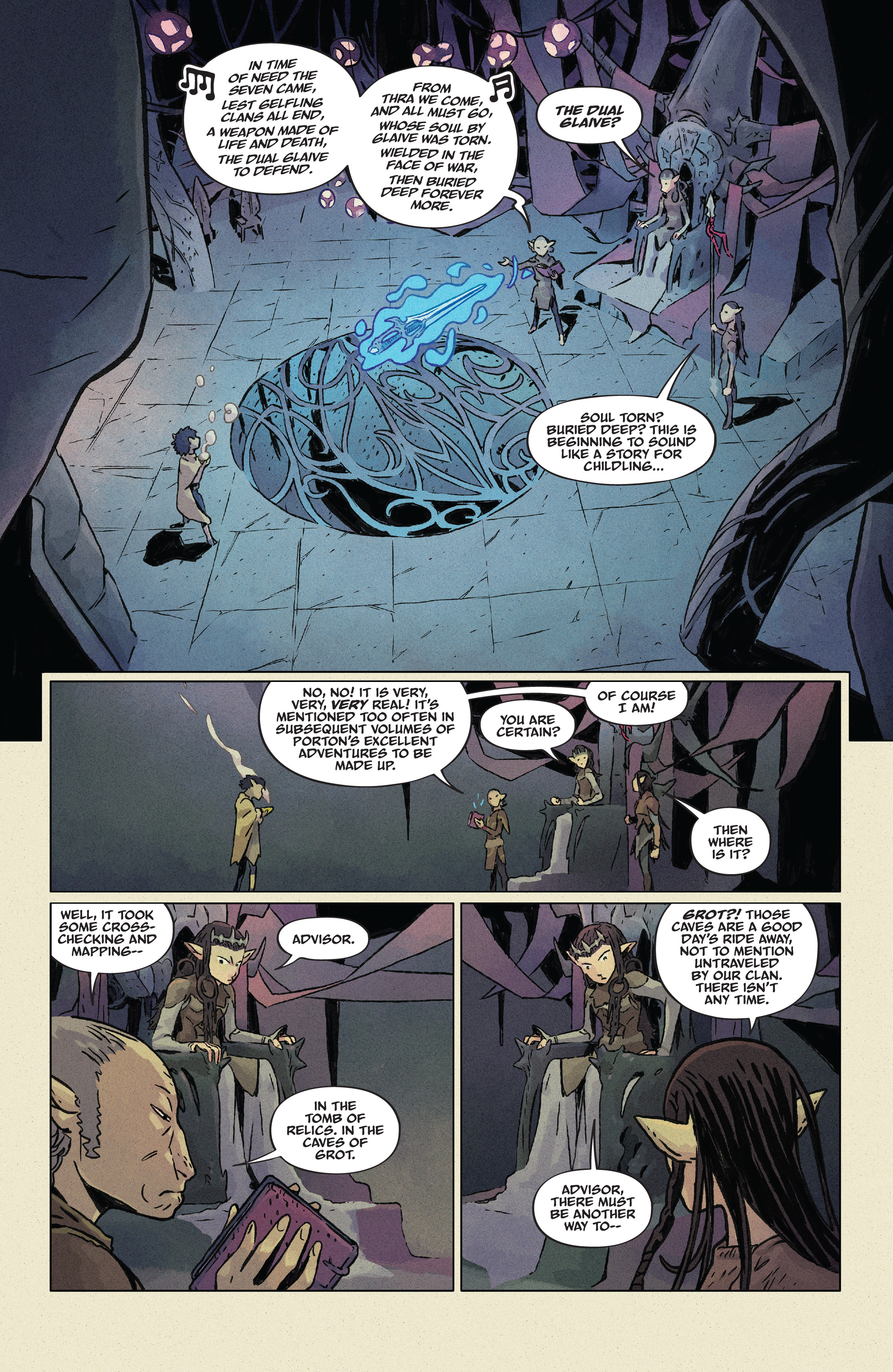 Read online Jim Henson's The Dark Crystal: Age of Resistance comic -  Issue #1 - 12