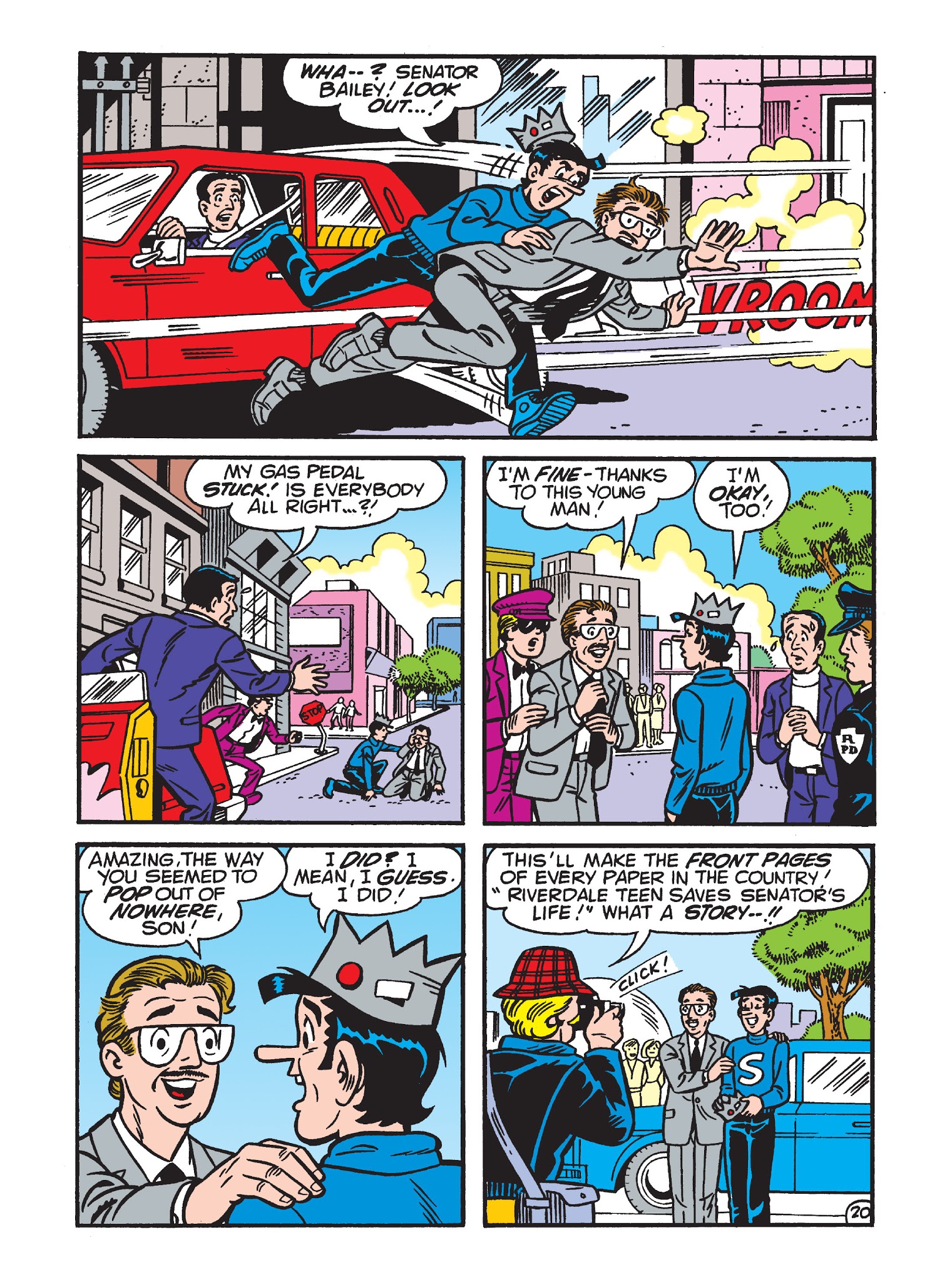 Read online Archie 75th Anniversary Digest comic -  Issue #6 - 130