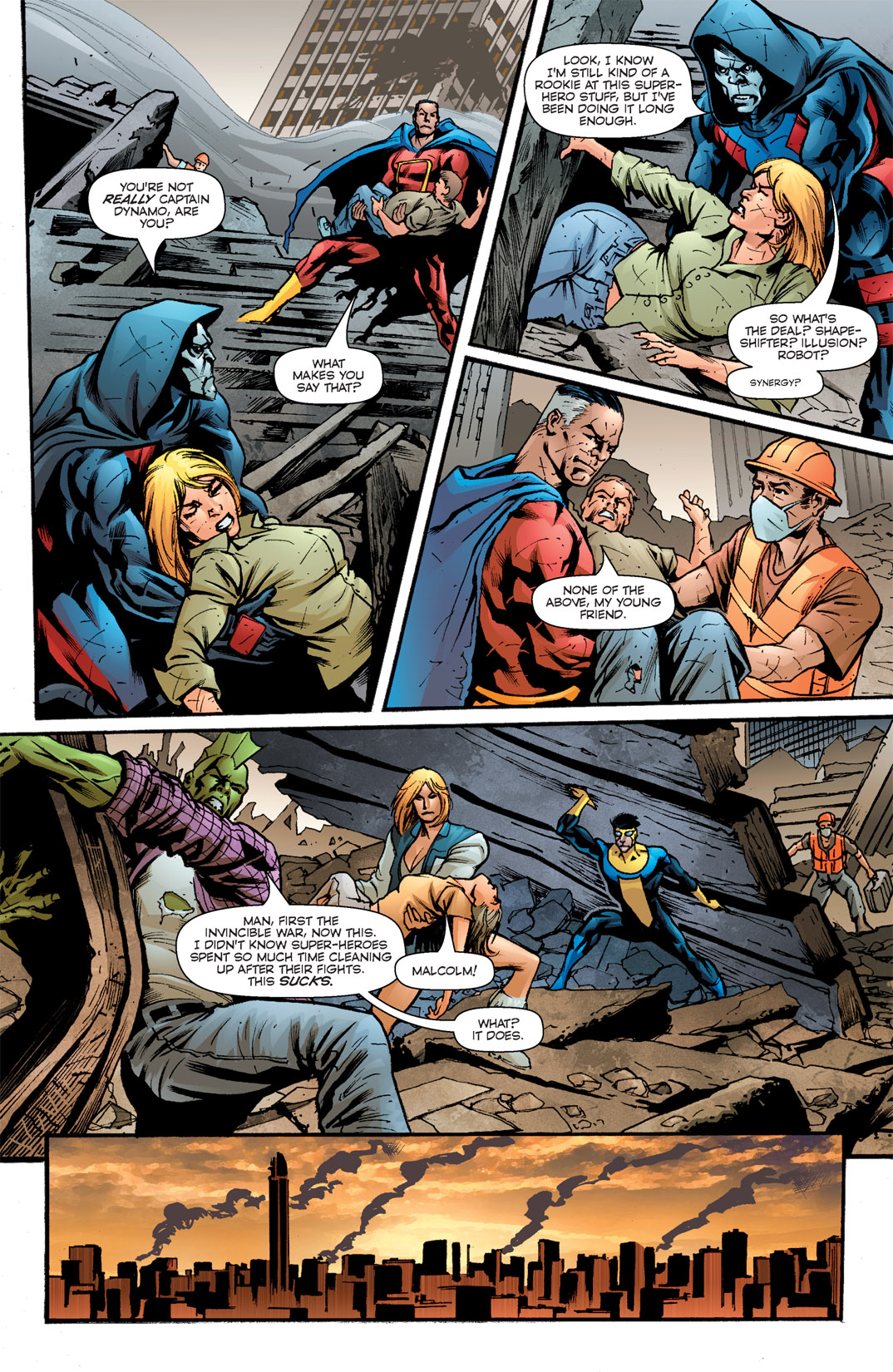 Read online Dynamo 5: Sins Of The Father comic -  Issue #5 - 12