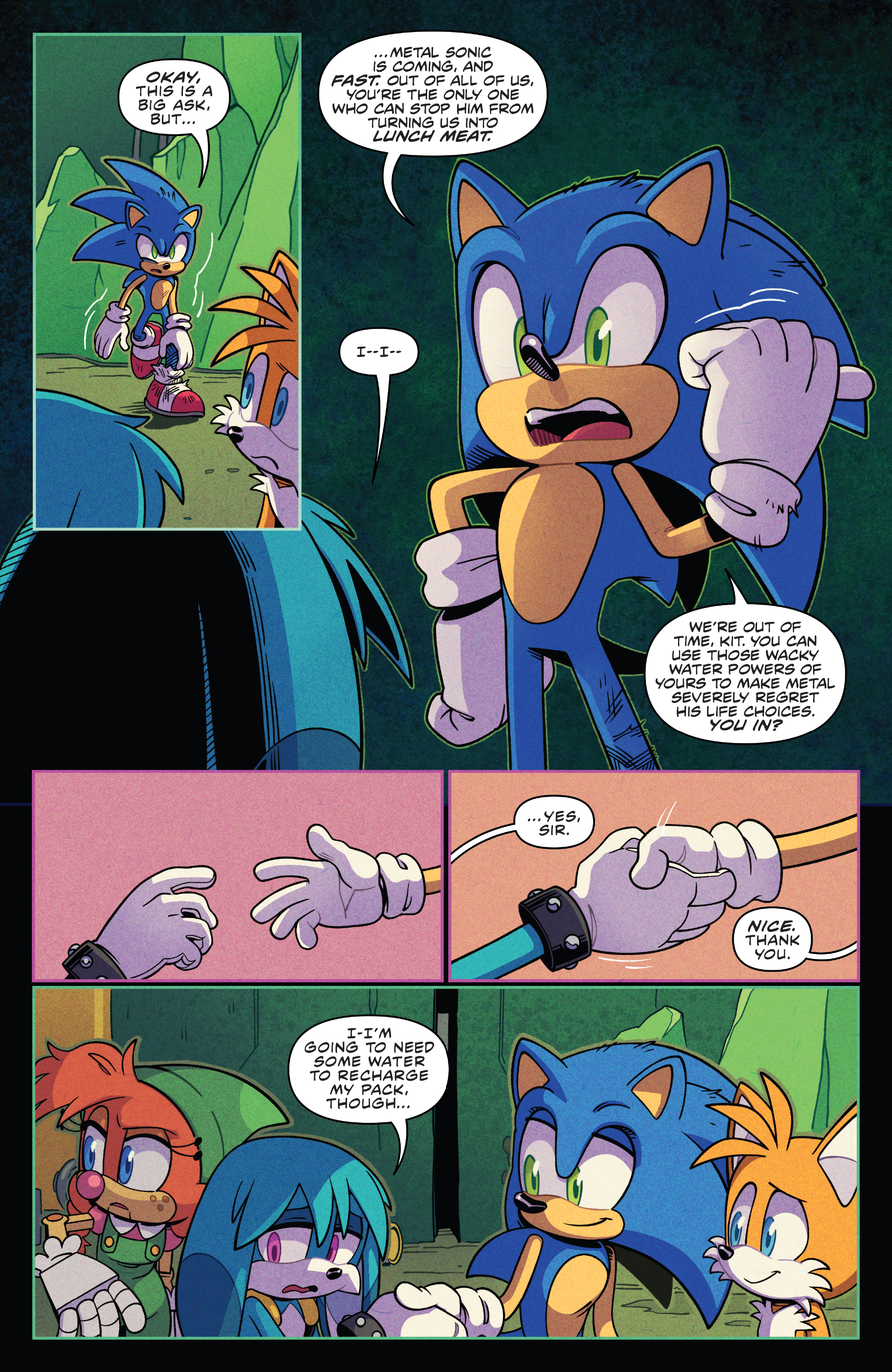 Read online Sonic the Hedgehog (2018) comic -  Issue #52 - 10