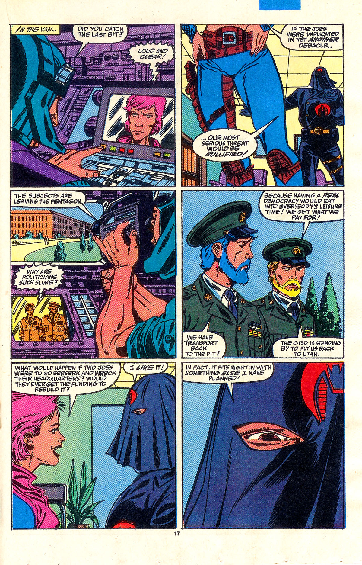 Read online G.I. Joe: A Real American Hero comic -  Issue #99 - 14