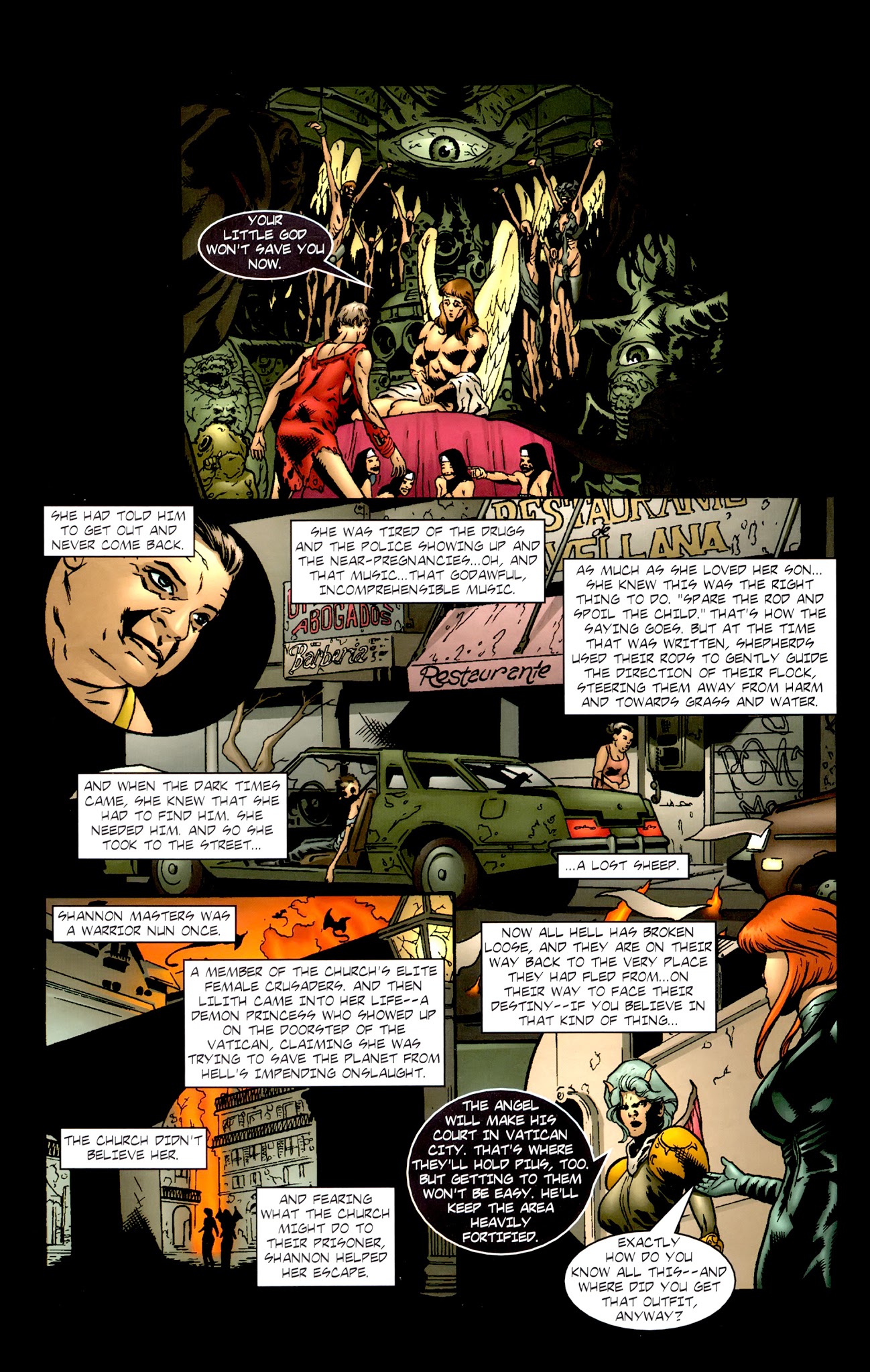Read online Warrior Nun Areala (1999) comic -  Issue #12 - 6