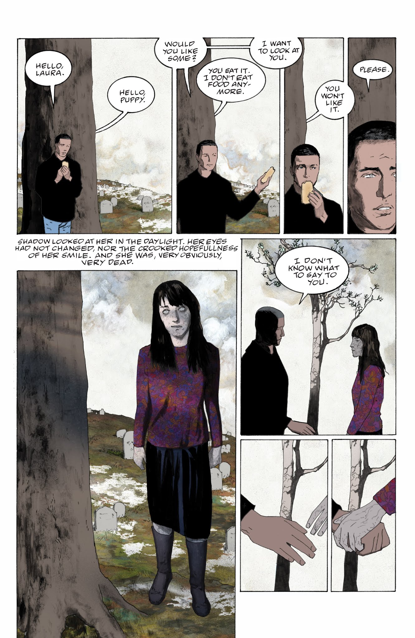 Read online American Gods: My Ainsel comic -  Issue #7 - 11