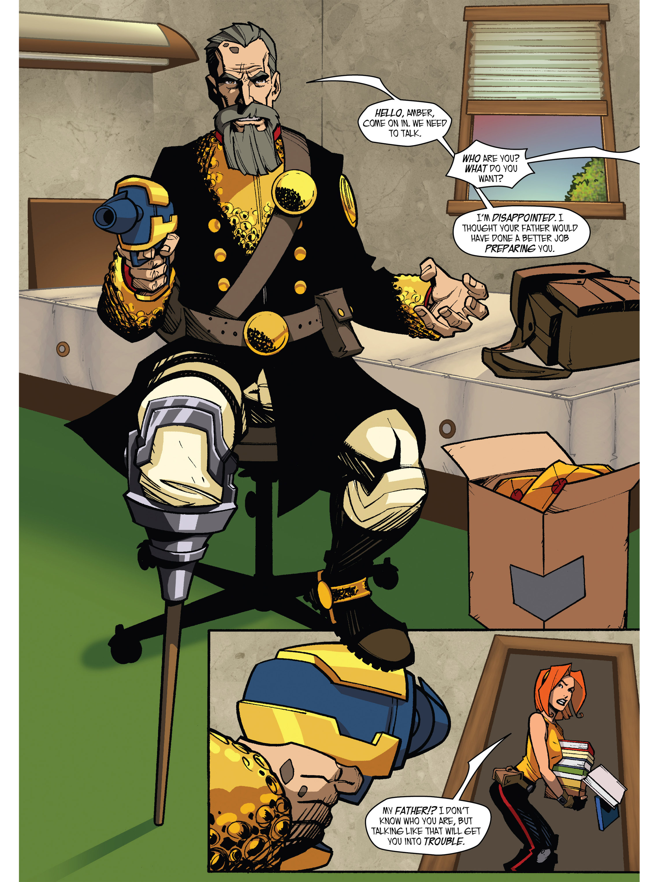 Read online Amber Atoms comic -  Issue #5 - 9