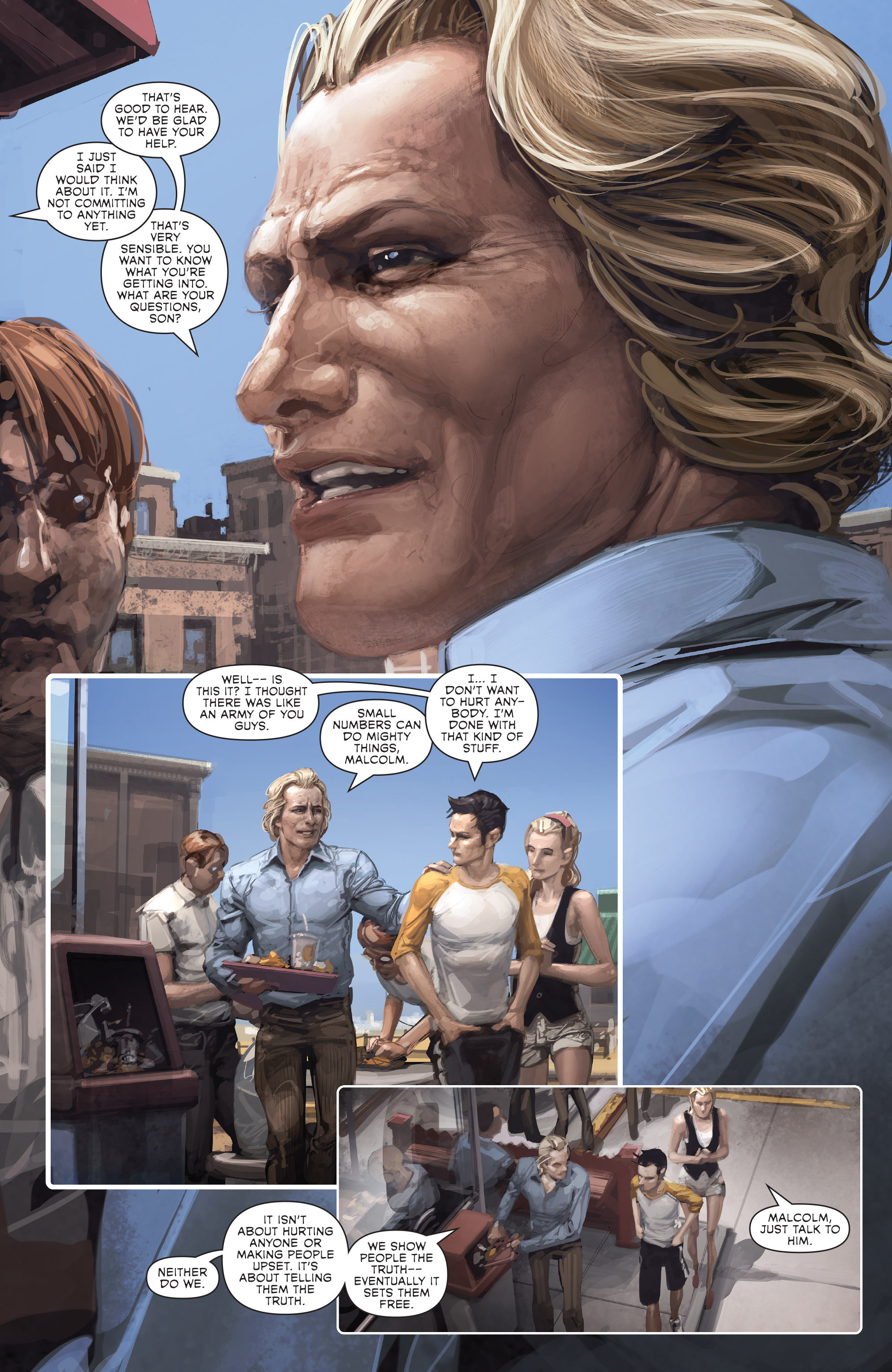 Read online Savior comic -  Issue #4 - 19