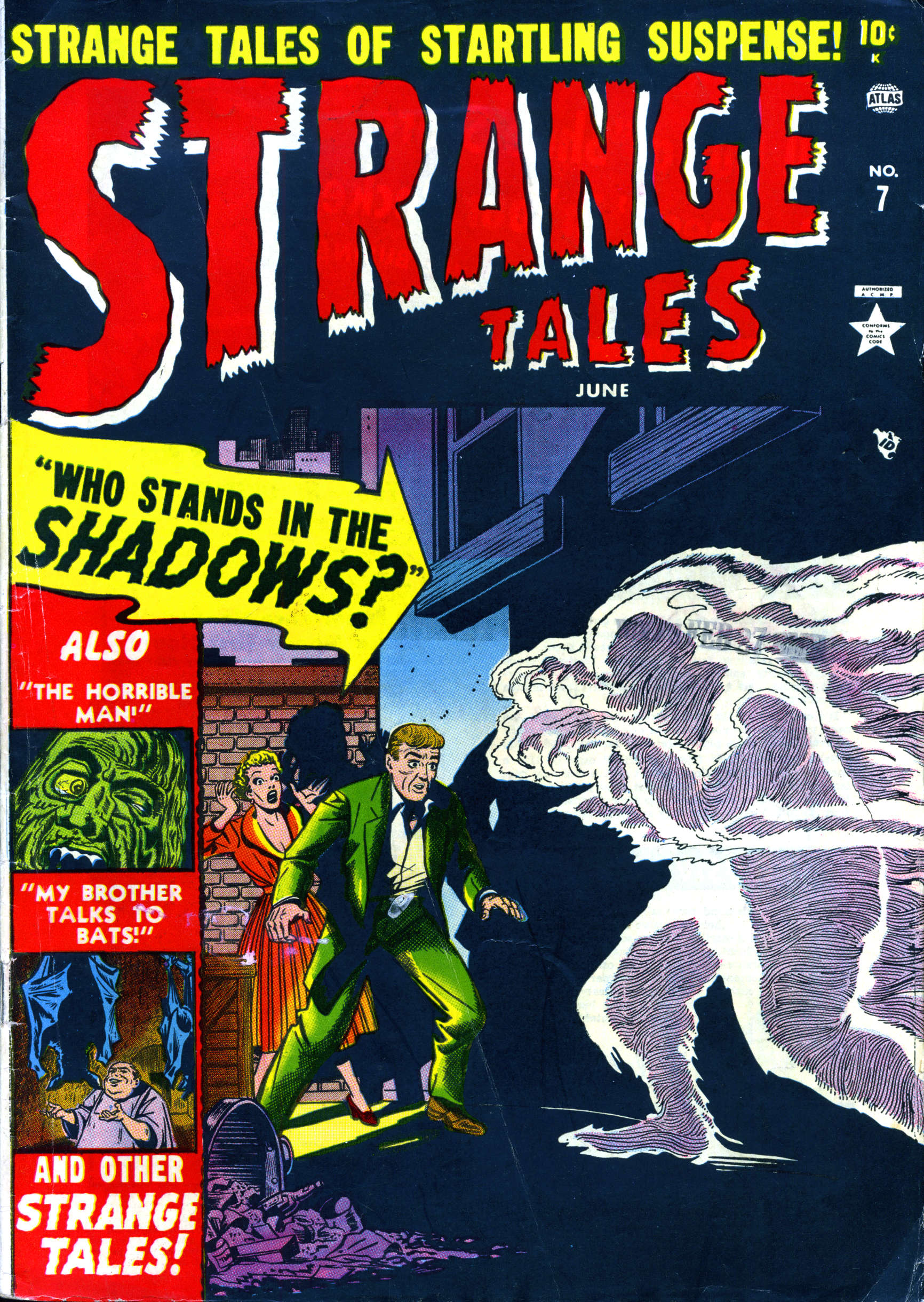 Read online Strange Tales (1951) comic -  Issue #7 - 1