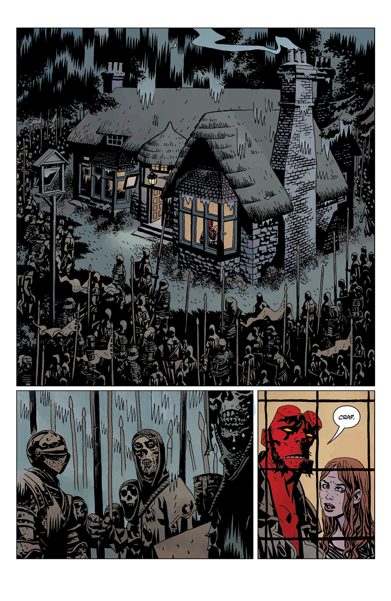 Read online Hellboy: The Storm And The Fury comic -  Issue # TPB - 59